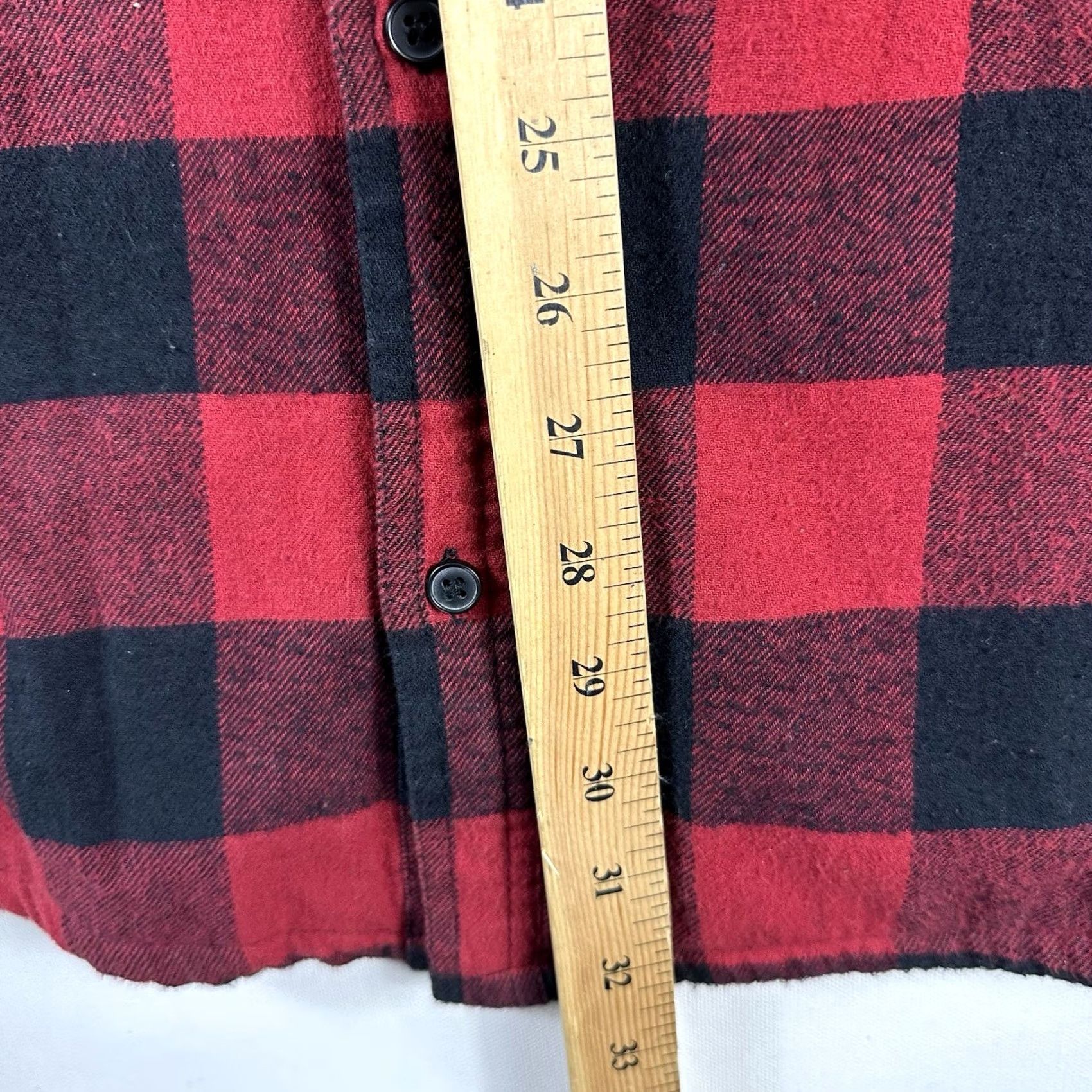 Lumberjack Public Opinion Flannel Shirt Mens Black Red Plaid Long Sleeve Button-Up Casual Regular L Multicolor Cotton Fall Spring Summer Outdoors Men Size US L / EU 52-54 / 3 - 7 Thumbnail