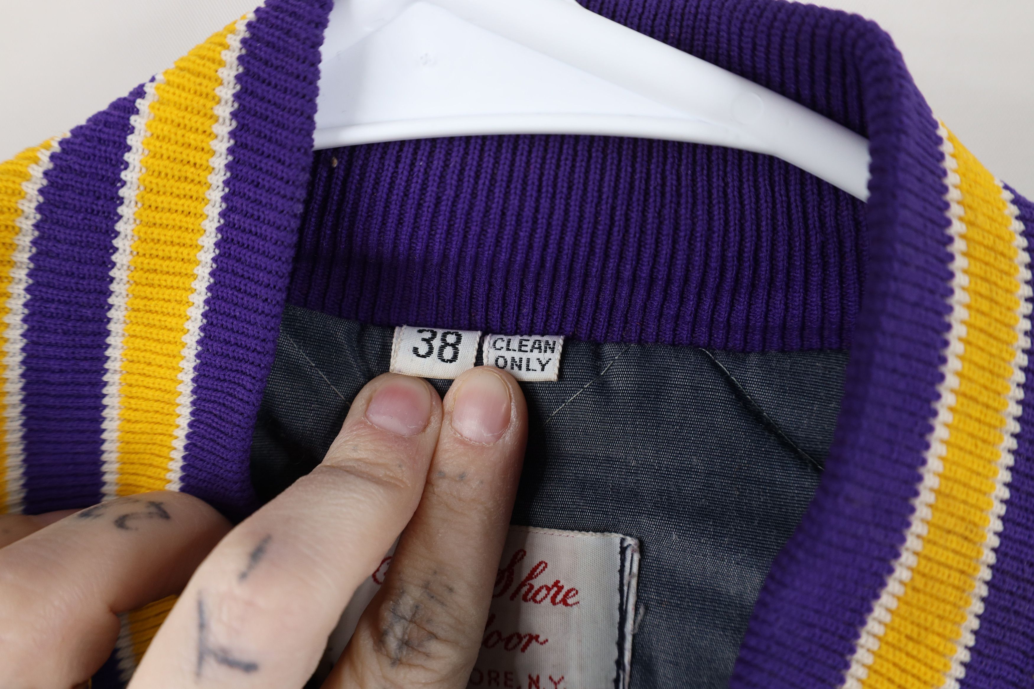 Vintage Vintage 60s 70s Islip Football Varsity Letterman Jacket USA Size US L / EU 52-54 / 3 - 9 Thumbnail