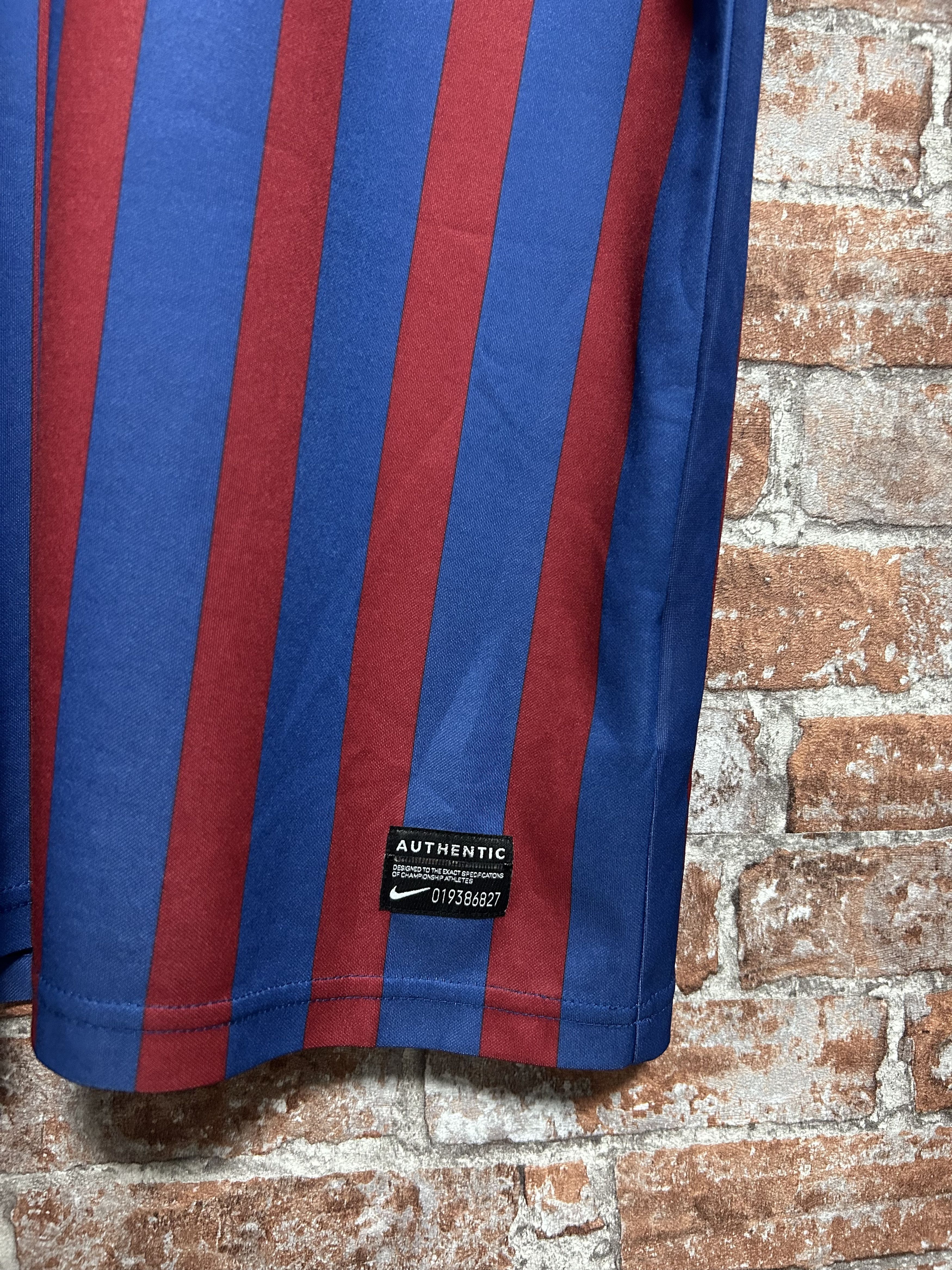 Nike Barcelona 2011 2012 Home Football Nike Joshua 419879-486 Size US S / EU 44-46 / 1 - 5 Thumbnail