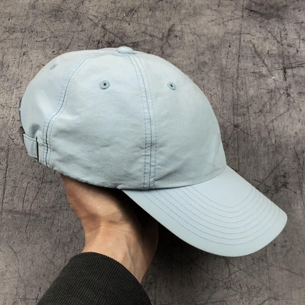 Nike Y2K Nike Nylon Light Blue Cap Size ONE SIZE - 5 Thumbnail