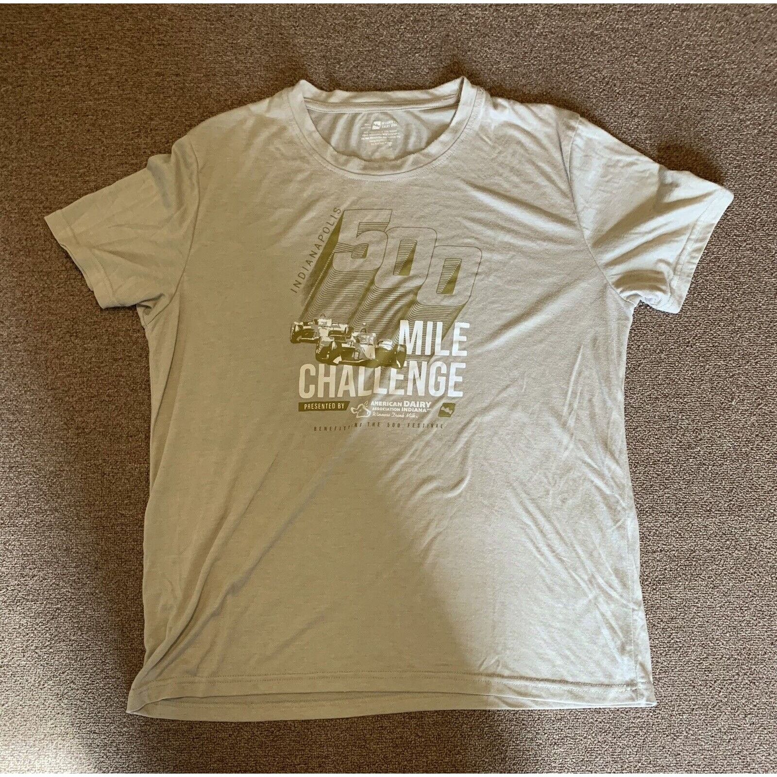 NASCAR Vintage Indianapolis Motor Speedway Indy 500 T-shirt Large Size US L / EU 52-54 / 3 - 1 Thumbnail