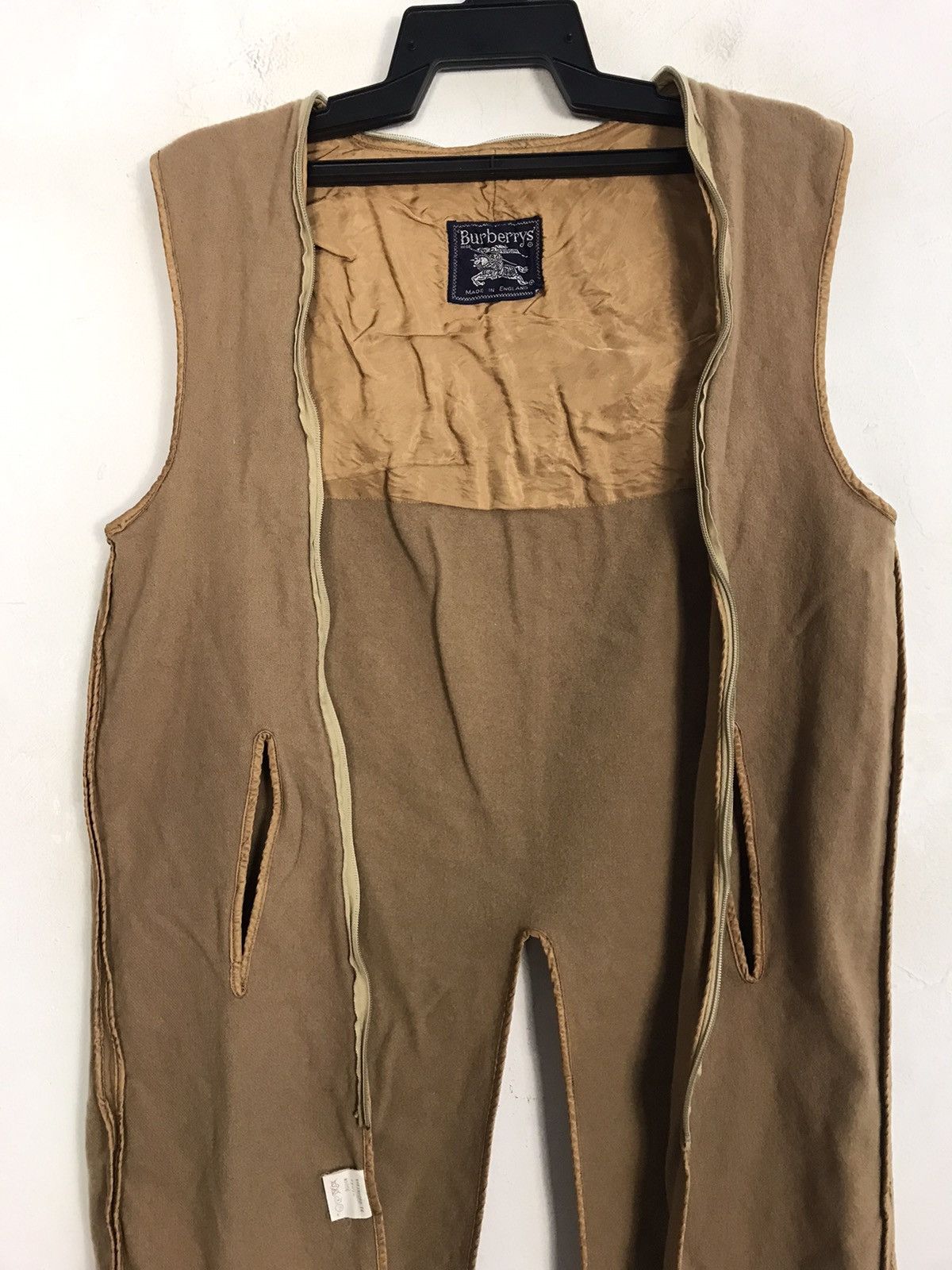 Burberry 90s Burberrys Nova Checked Wool Inner Trench Inner Replace Size M / US 6-8 / IT 42-44 - 3 Thumbnail