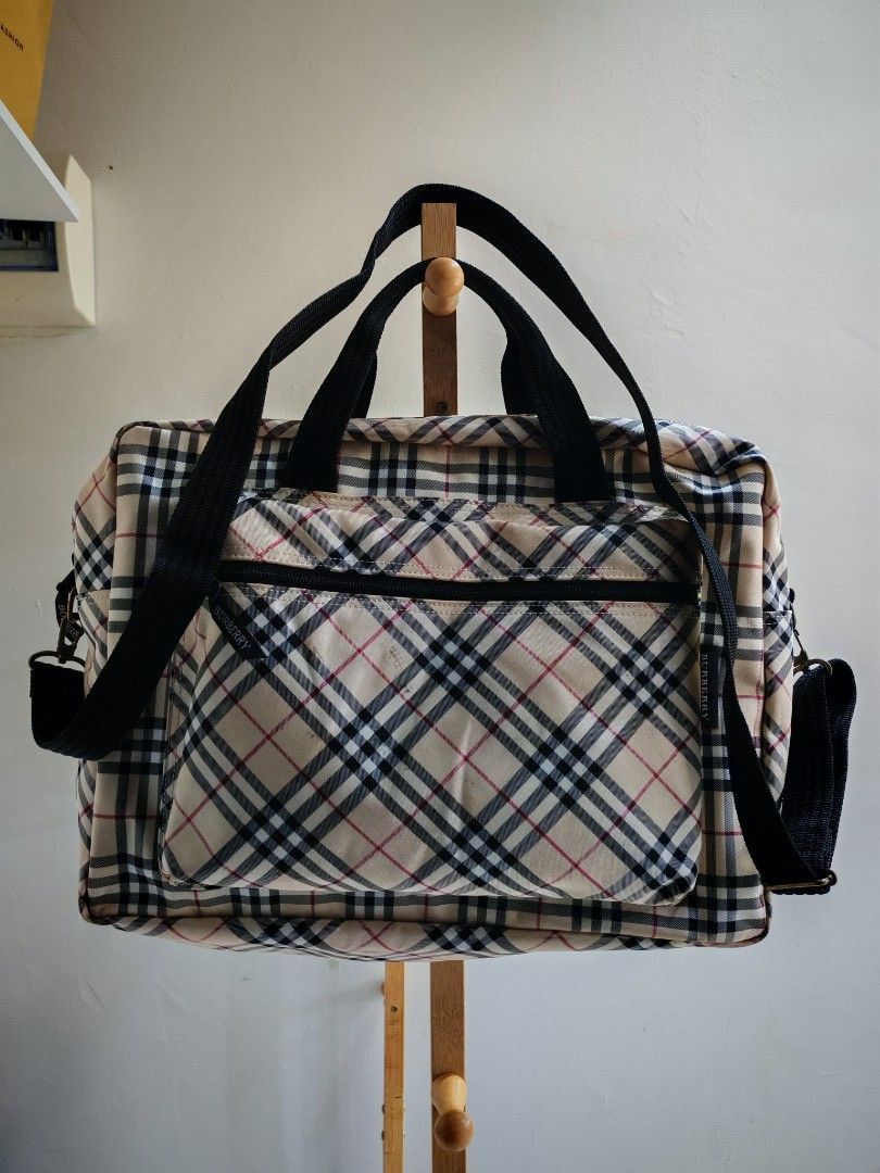Burberry Burberry Nova Check Duffle Sling Bag Japan Market Size ONE SIZE - 1 Thumbnail