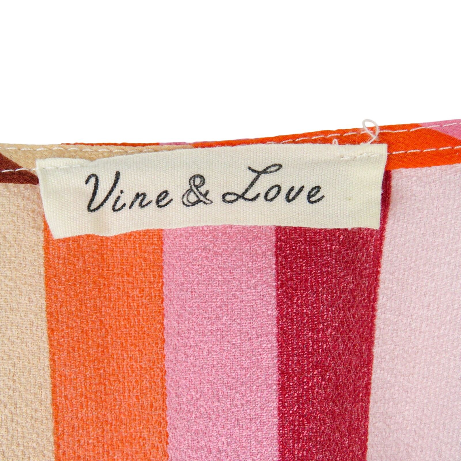 REVOLVE Lulu's Multicolor Rainbow Striped Front Tie Top Small Size S / US 4 / IT 40 - 4 Thumbnail