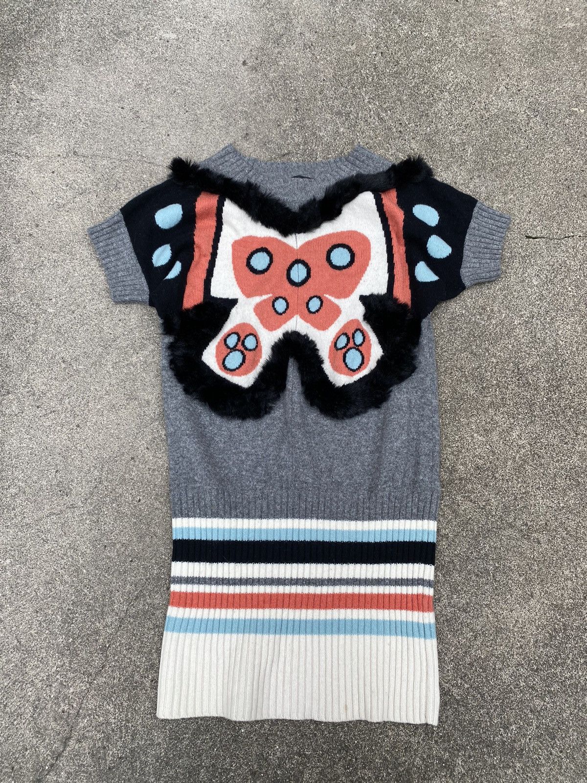 Issey Miyake × mercibeaucoup Mercibeaucoup by Issey Miyake- Wool/ Nylon Blend Dress Size L / US 10 / IT 46 - 11 Thumbnail