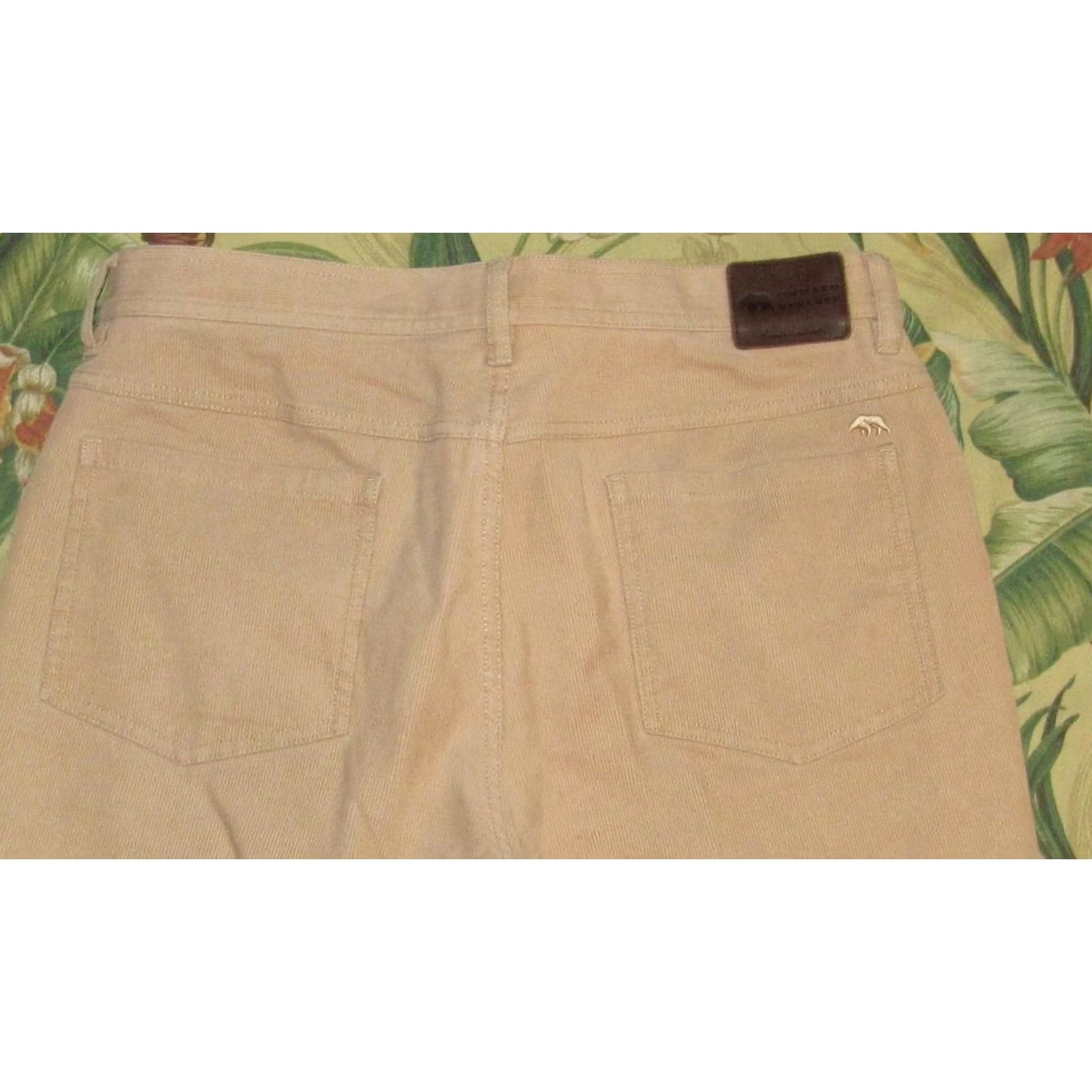 Vintage ONWARD RESERVE Tan Corduroy Chino Pants 34 x 30 Men Shirt? Size US 34 / EU 50 - 4 Thumbnail