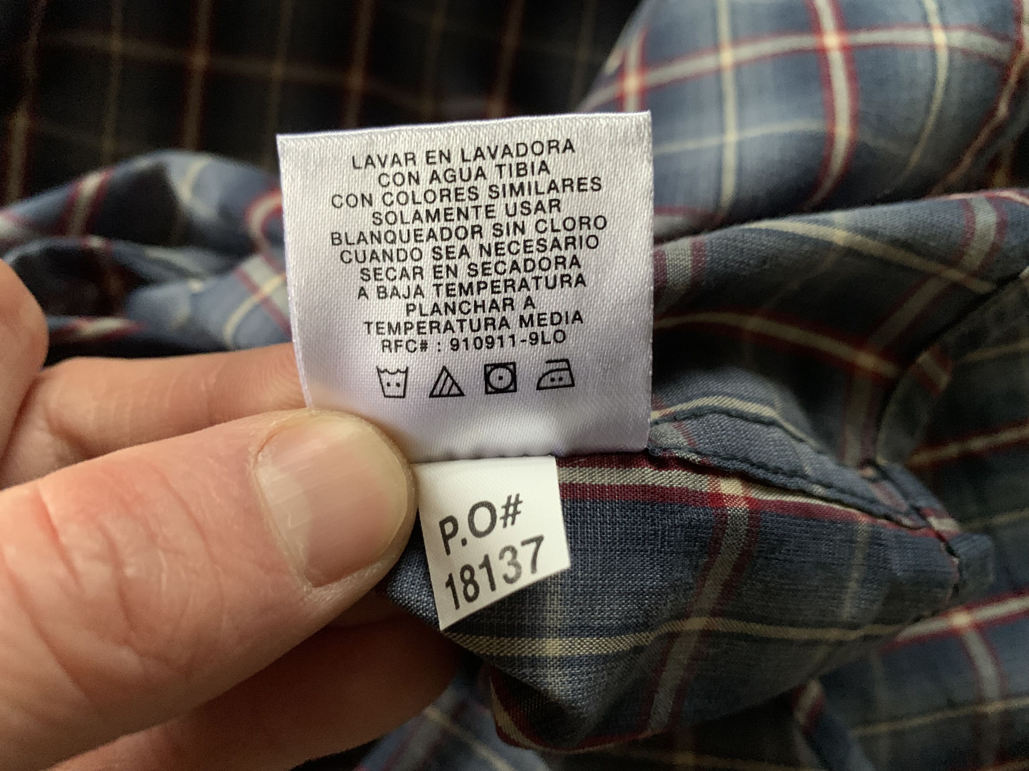 Faded Glory × Flannel Faded Glory Cotton Plaid Long Sleeve Shirt Size US XL / EU 56 / 4 - 7 Thumbnail