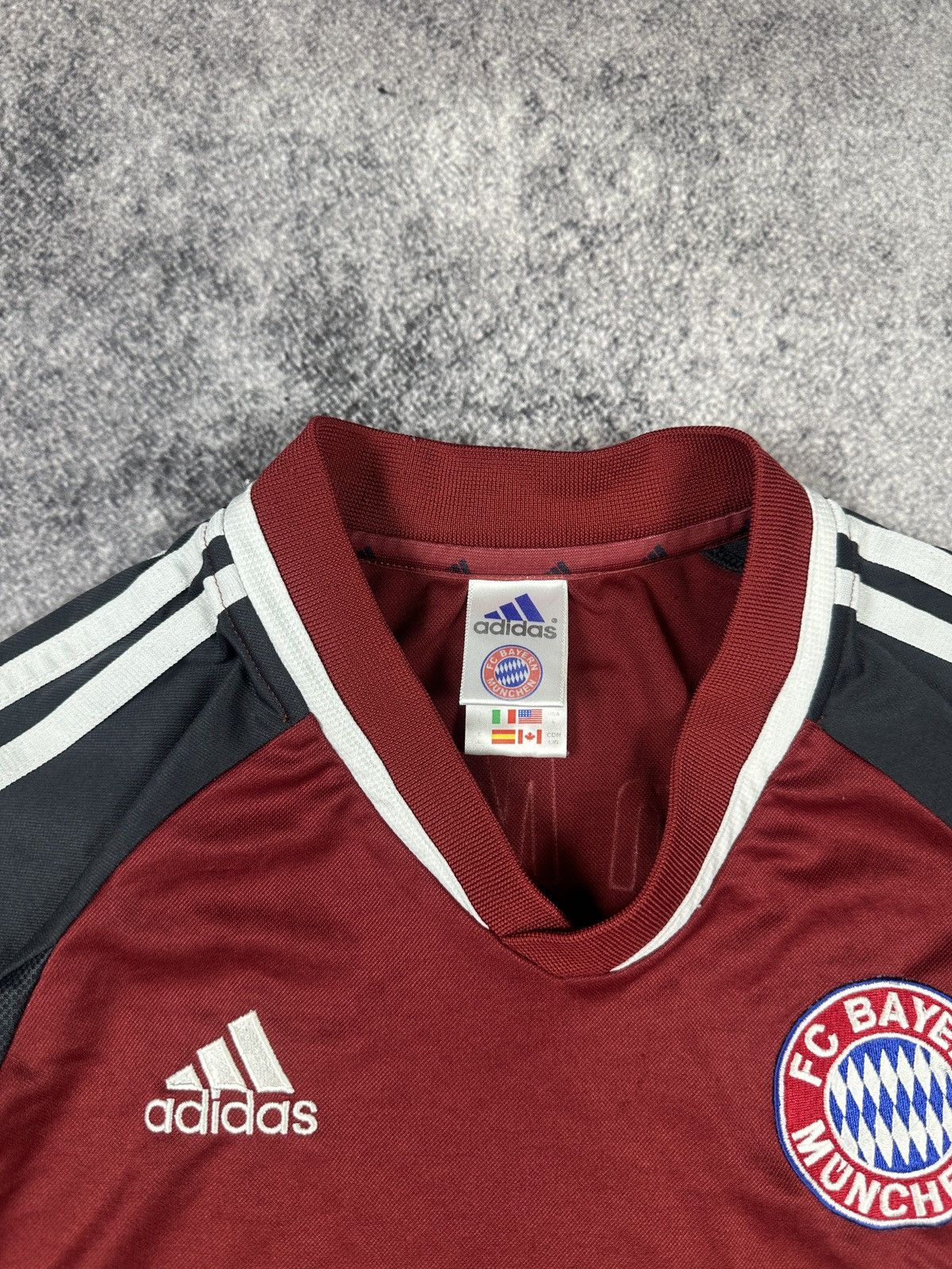Adidas Vintage Adidas Bayern Munich Soccer Jersey Blokecore L 90s Size US L / EU 52-54 / 3 - 3 Thumbnail