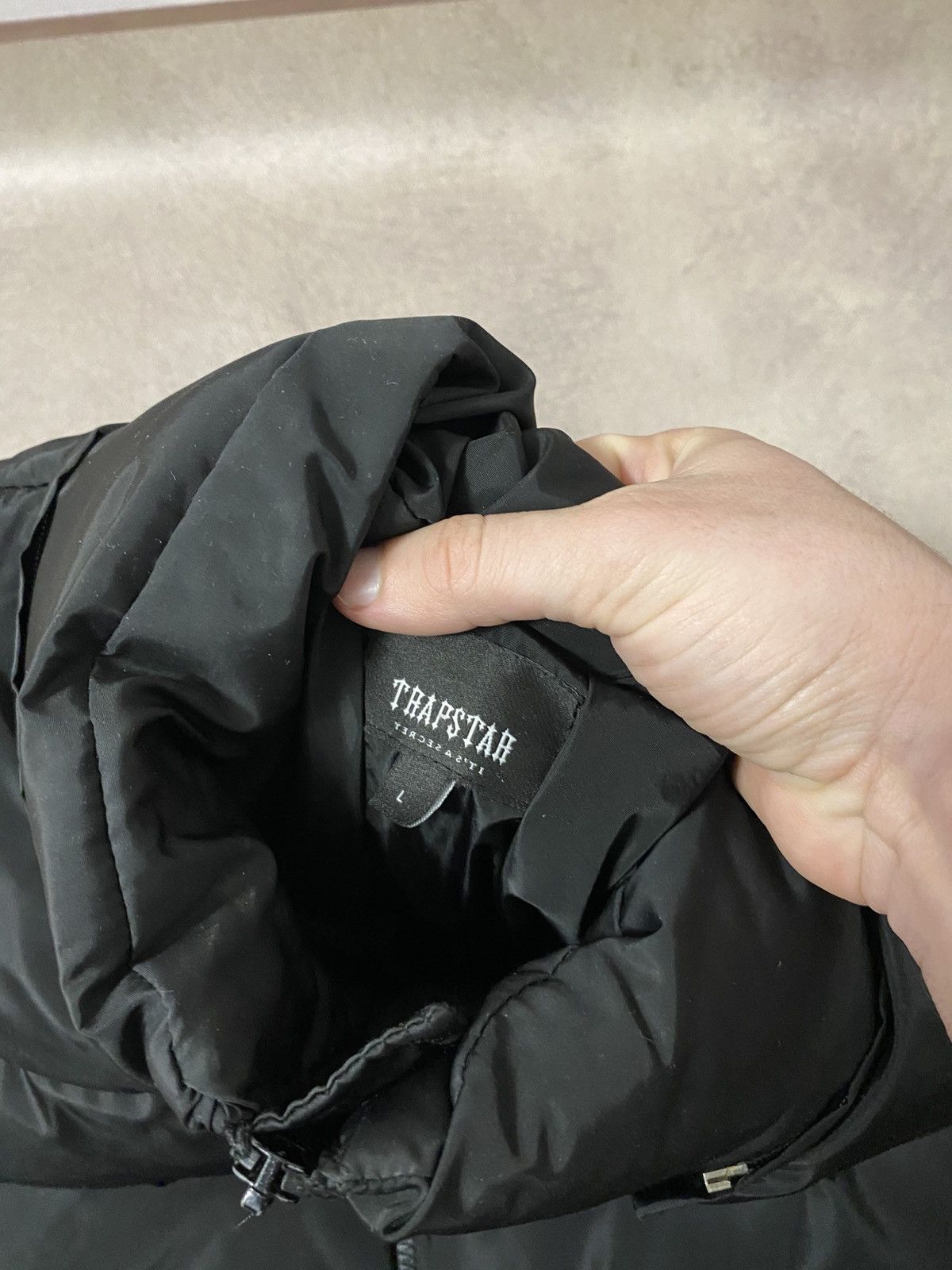 Trapstar London × Vintage Trapstar vintage distressed down jacket Size US L / EU 52-54 / 3 - 5 Thumbnail