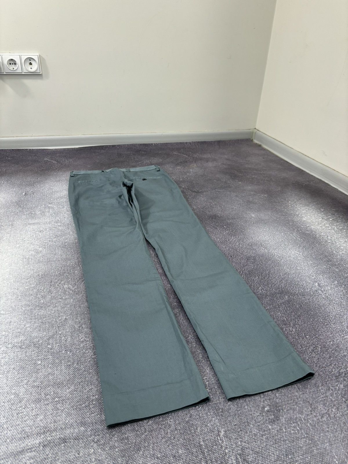 Acne Studios Acne Studios Max Satin Slim Fit Stretch Chino Pants Size US 28 / EU 44 - 11 Thumbnail