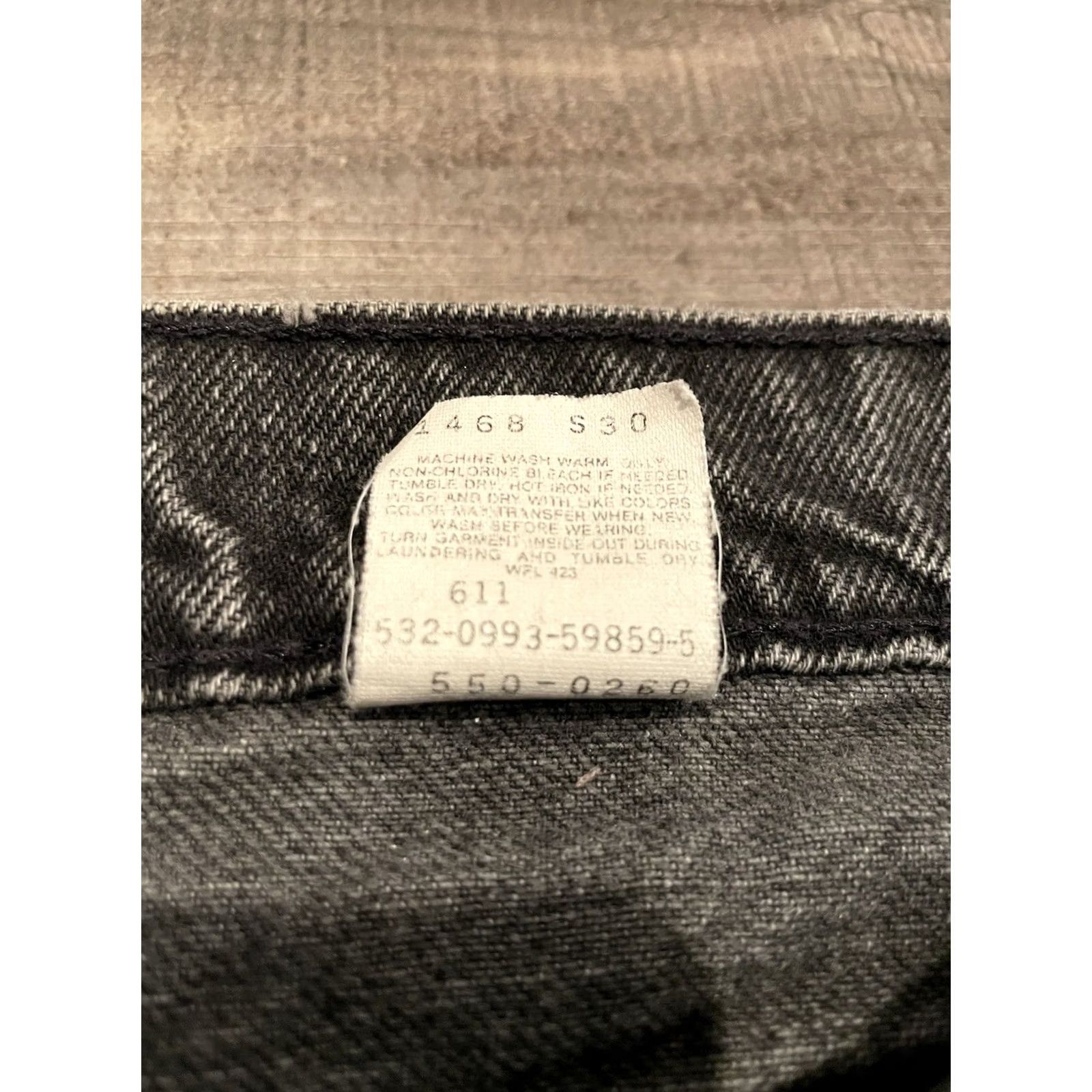 Levi's Levi's 550 Jeans Black 34x34 Regular Mens Relaxed Fit 90s Vintage style Denim Relaxed 5-Pocket 34 Inseam Levis 500 Series Mexico Vintage: No Size US 34 / EU 50 - 4 Thumbnail