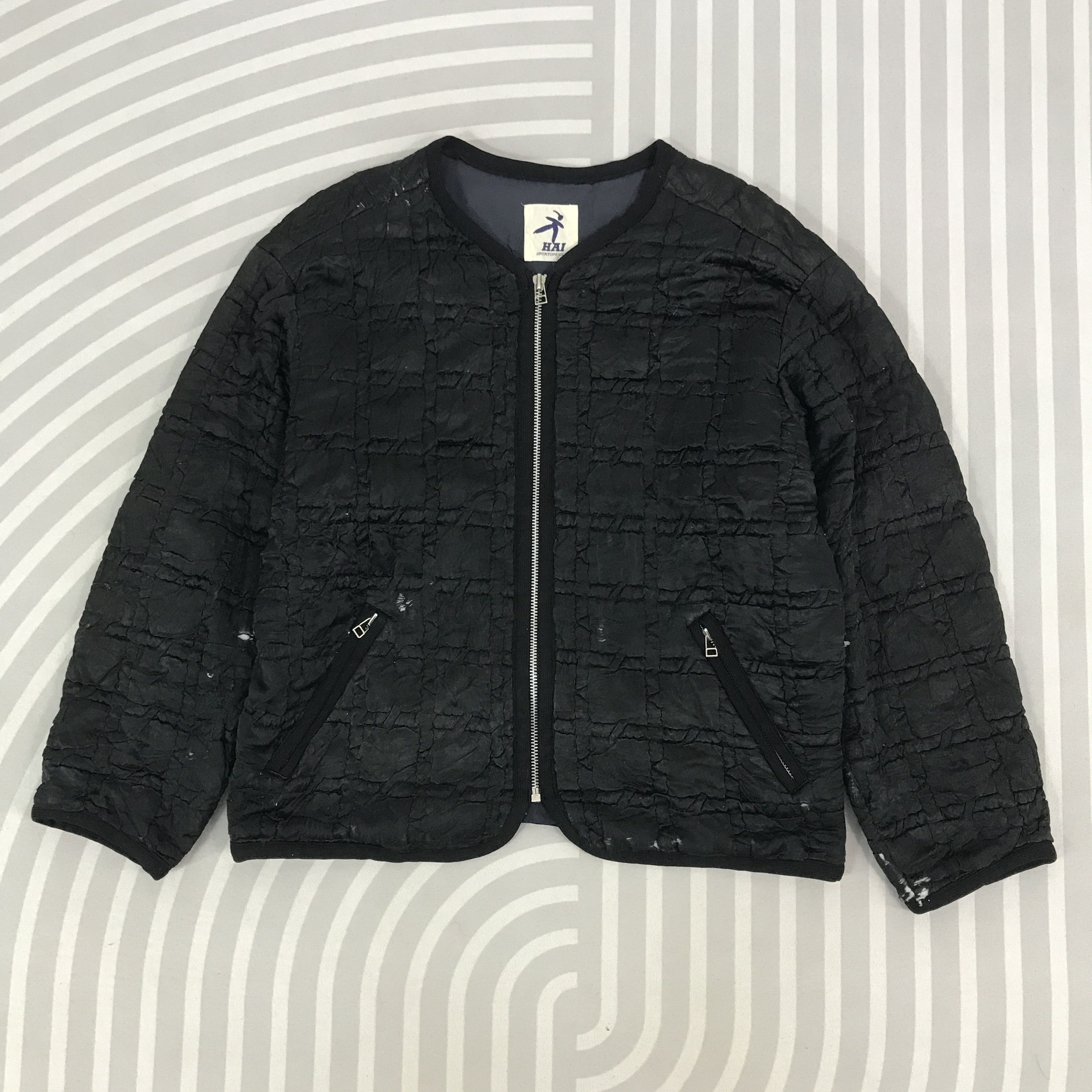 Hai Sporting Gear × Issey Miyake × Japanese Brand Hai sporting gear by Issey Miyake Distressed Jacket Size US L / EU 52-54 / 3 - 1 Thumbnail