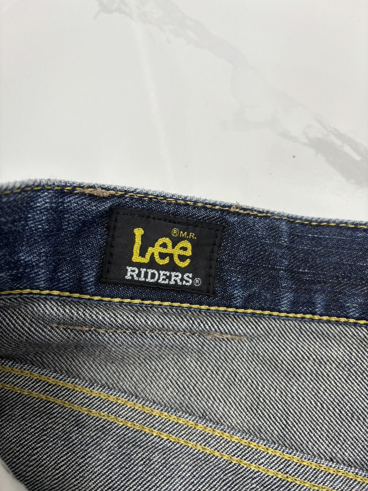 Lee Vintage Lee Riders Distressed Denim Jeans Size US 31 - 11 Thumbnail
