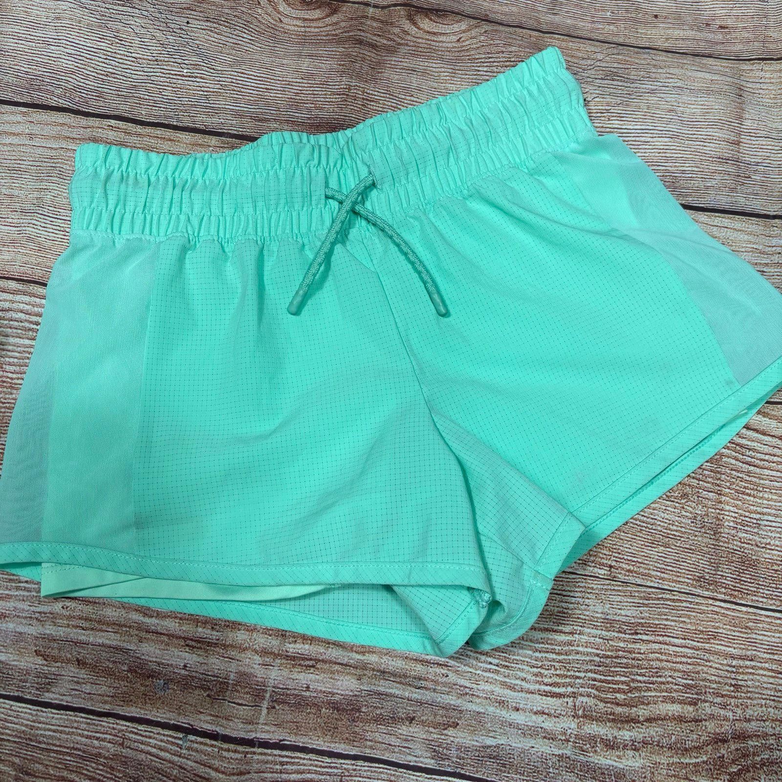 Other All in Motion Girls 10/12 Mint Green Athletic Shorts Size 24" / US 00 / IT 34 - 4 Thumbnail