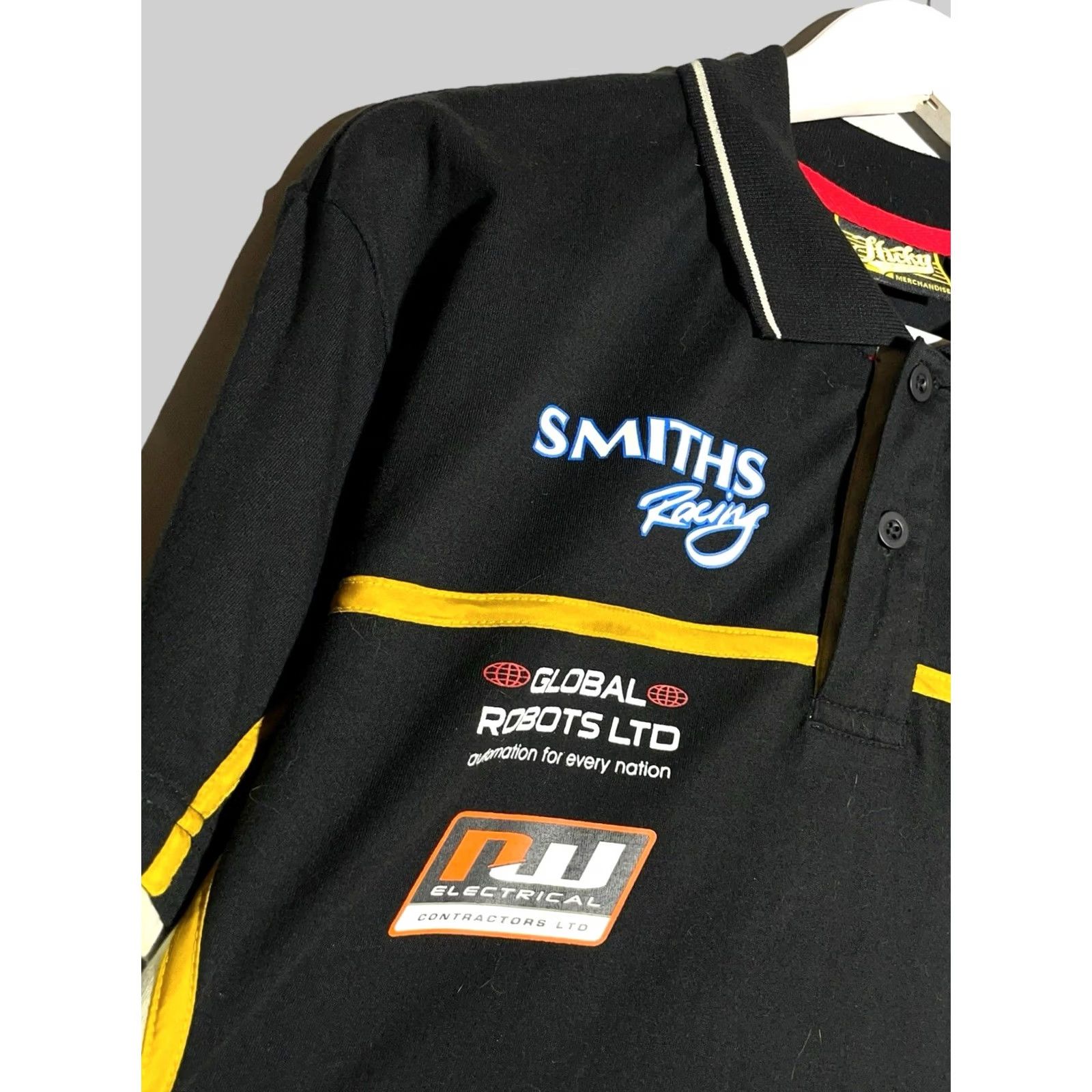 Vintage Iron Maiden Trooper Polo Shirt - Black, Size L Size US L / EU 52-54 / 3 - 5 Thumbnail