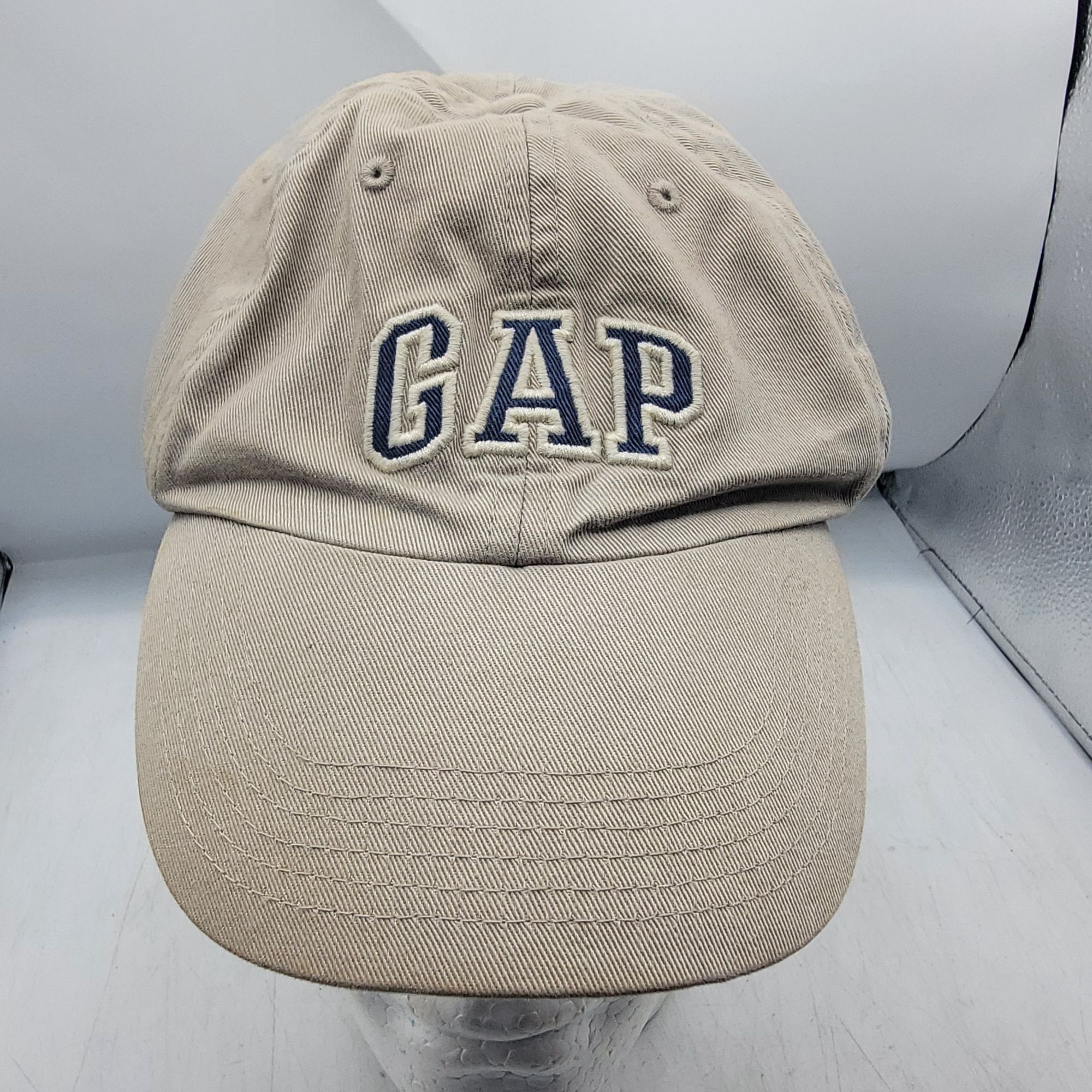 Gap Gap Adults Medium Beige Cotton Baseball Hat Cap Adjustable C Size ONE SIZE - 1 Thumbnail