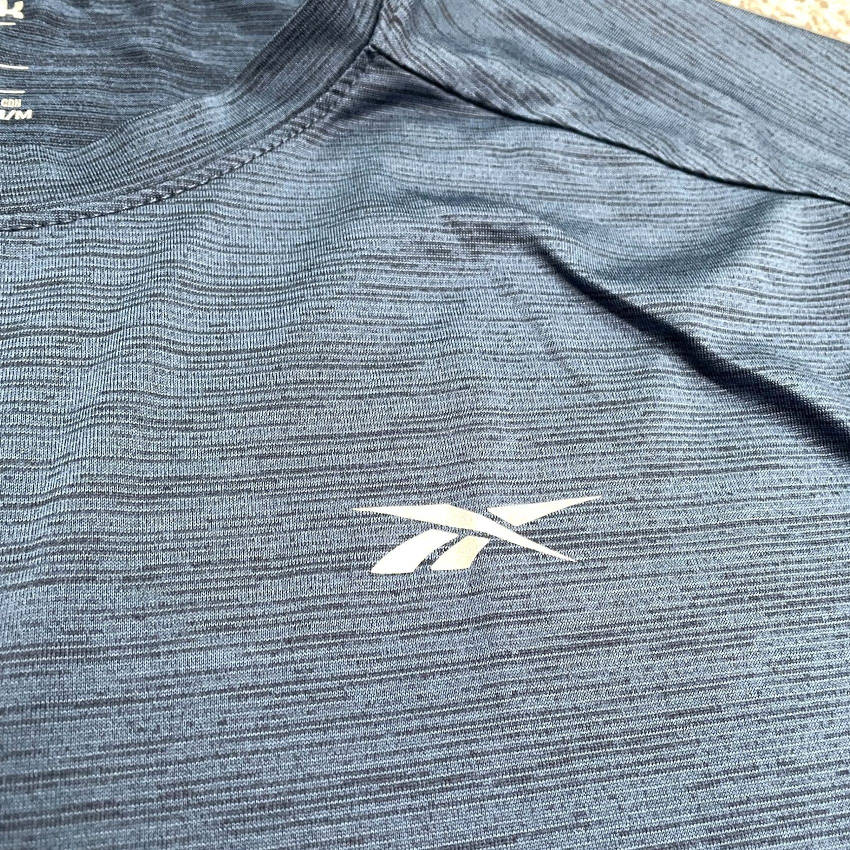 Reebok Reebok Speedwick Active T-Shirt Mens M Blue Crew Neck Short Sleeve Tee Top Size US M / EU 48-50 / 2 - 5 Thumbnail
