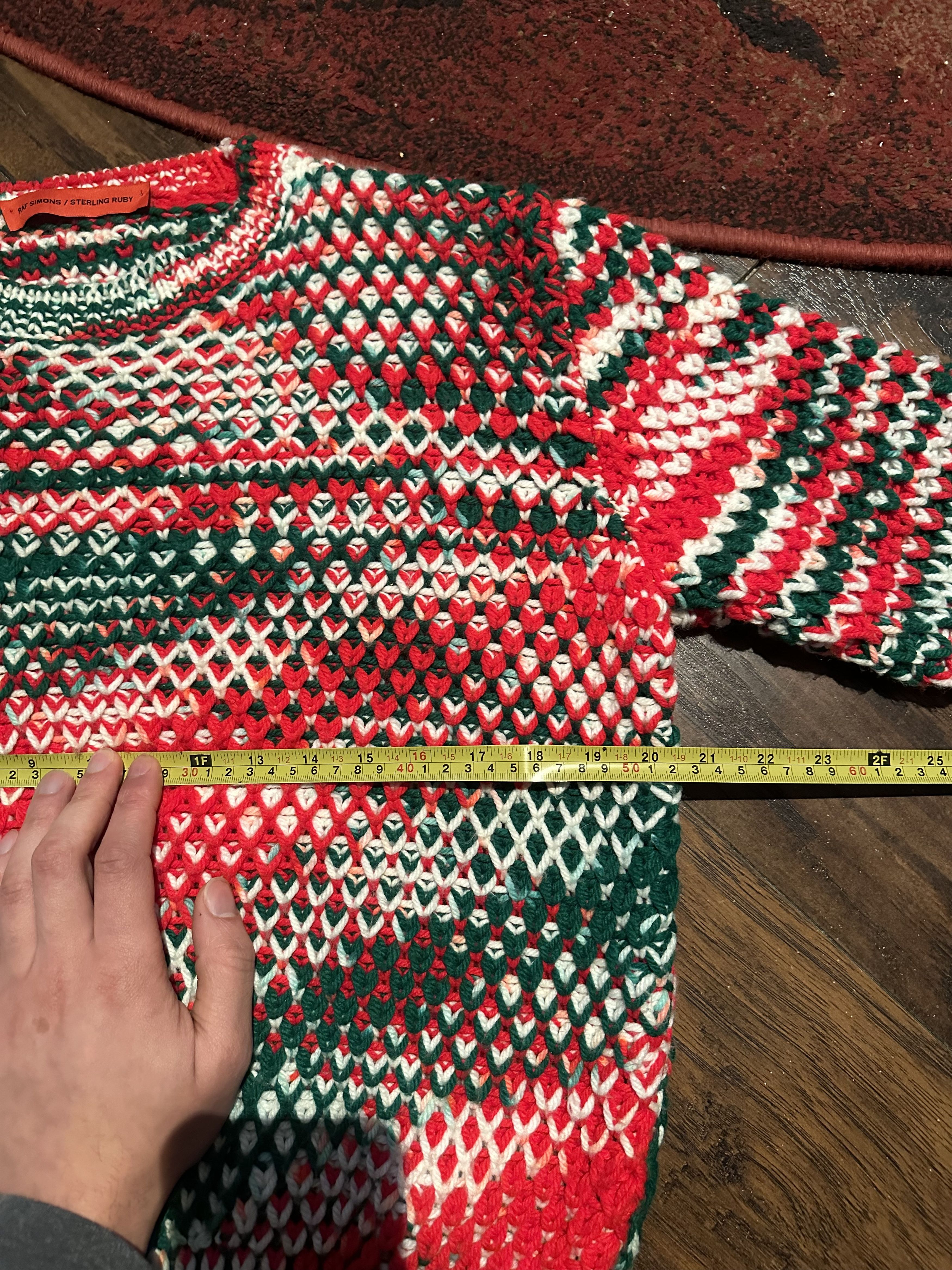 Raf Simons × Sterling Ruby Raf Simons x Sterling Ruby AW14 Sweater – Rare Archive Piece Size US S / EU 44-46 / 1 - 6 Thumbnail