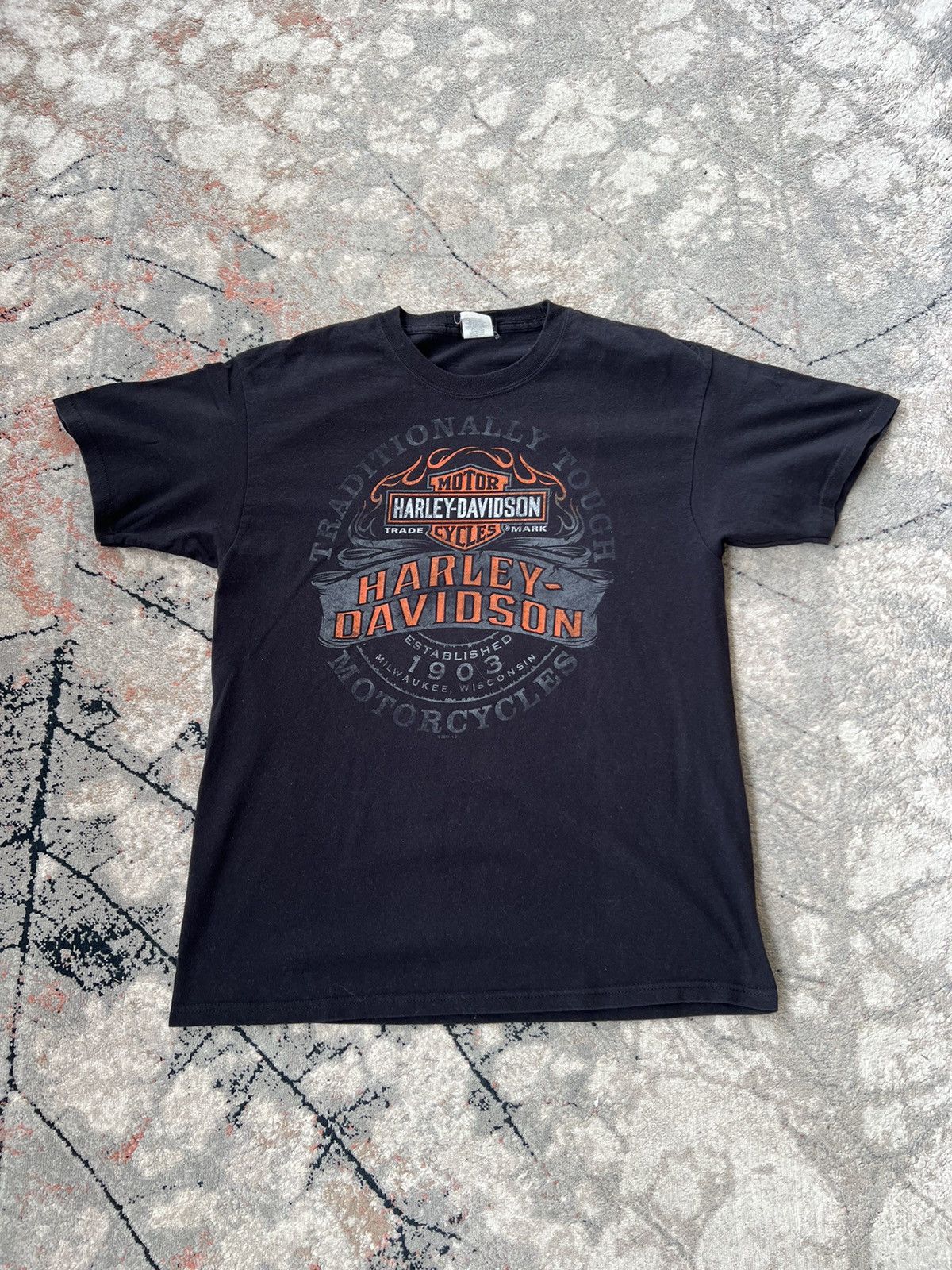 Harley Davidson × Vintage Harley-Davidson Mother Road Kingman Arizona Tee Size US L / EU 52-54 / 3 - 2 Thumbnail
