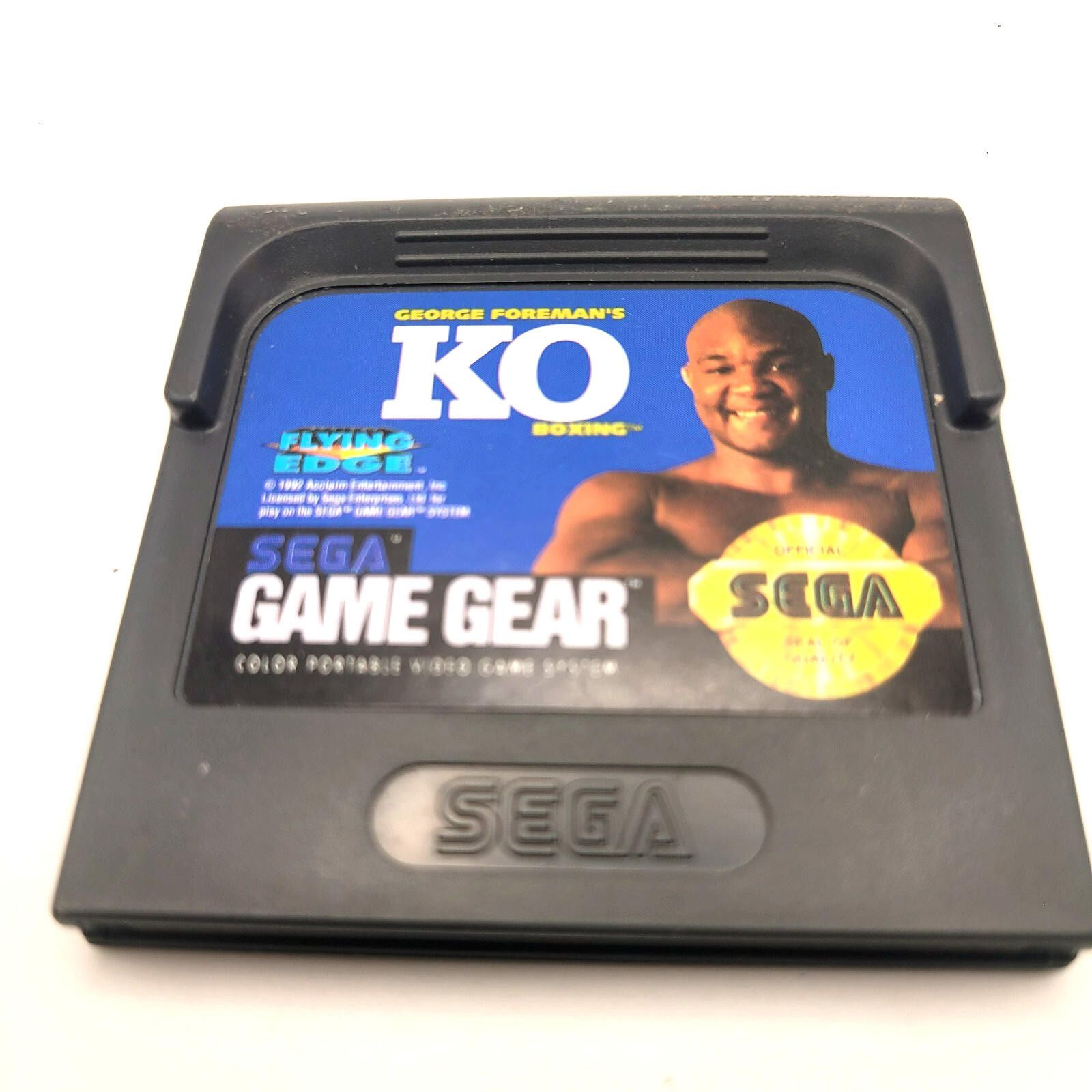 semanticdesign George Foreman's KO Boxing (SEGA Game Gear) - Cart Only Size ONE SIZE - 4 Thumbnail