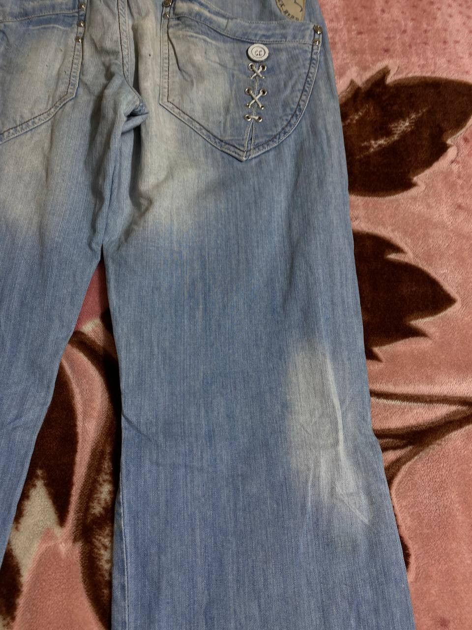 Japanese Brand × Vintage Vintage pants Denim y2k distressed punk Japan style Size US 34 / EU 50 - 23 Thumbnail