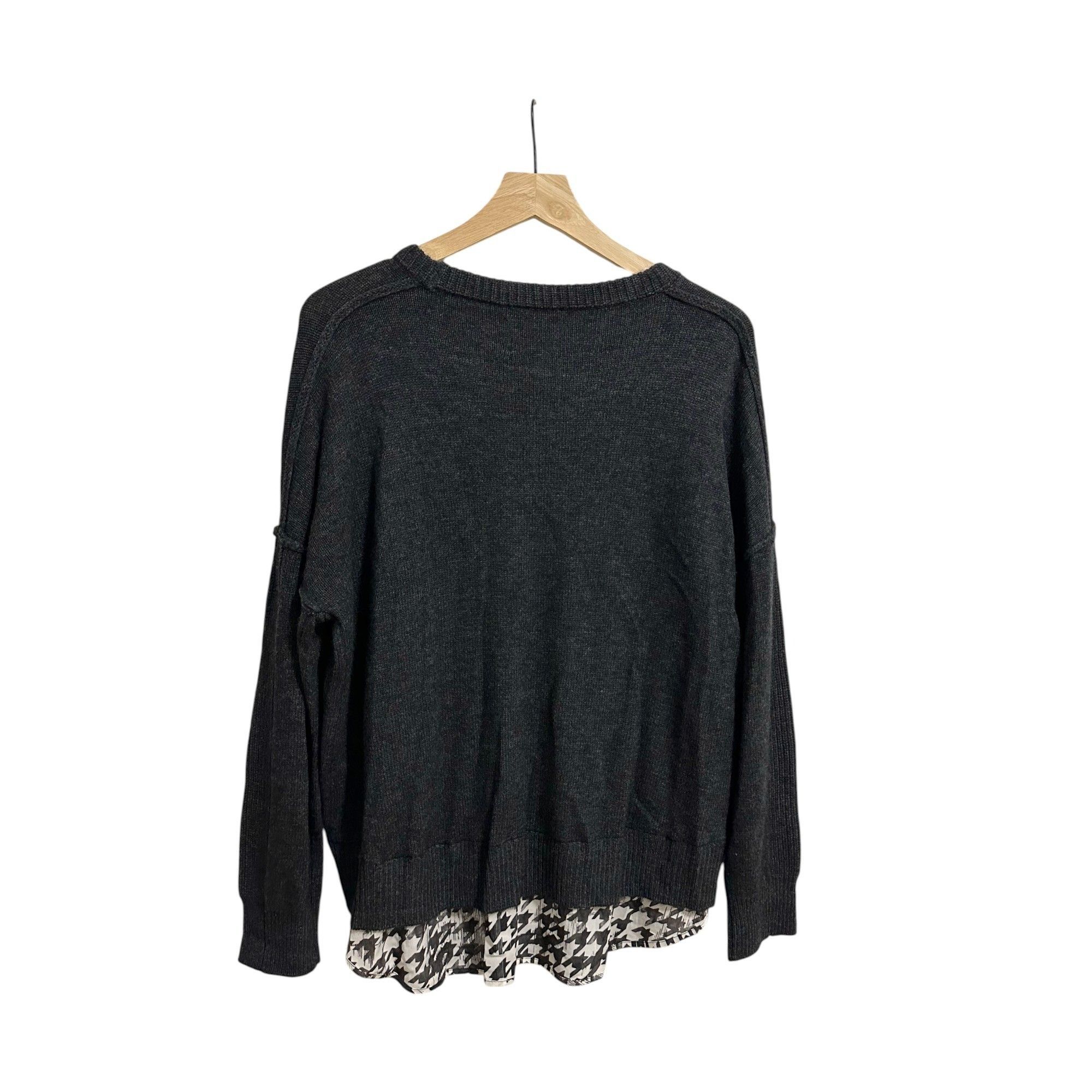 Brochu Walker Brochu Walker Layered Wool-Cashmere Sweater, Size M, New wit Size M / US 6-8 / IT 42-44 - 2 Thumbnail