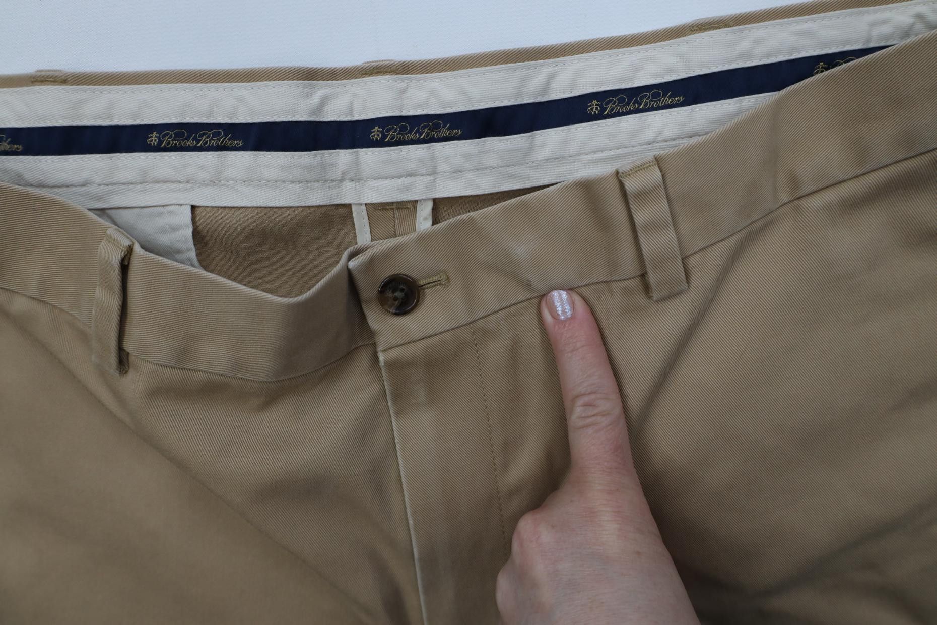 Brooks Brothers Vintage Brooks Brothers Heavyweight Advantage Chino Pants Size US 37 - 9 Thumbnail