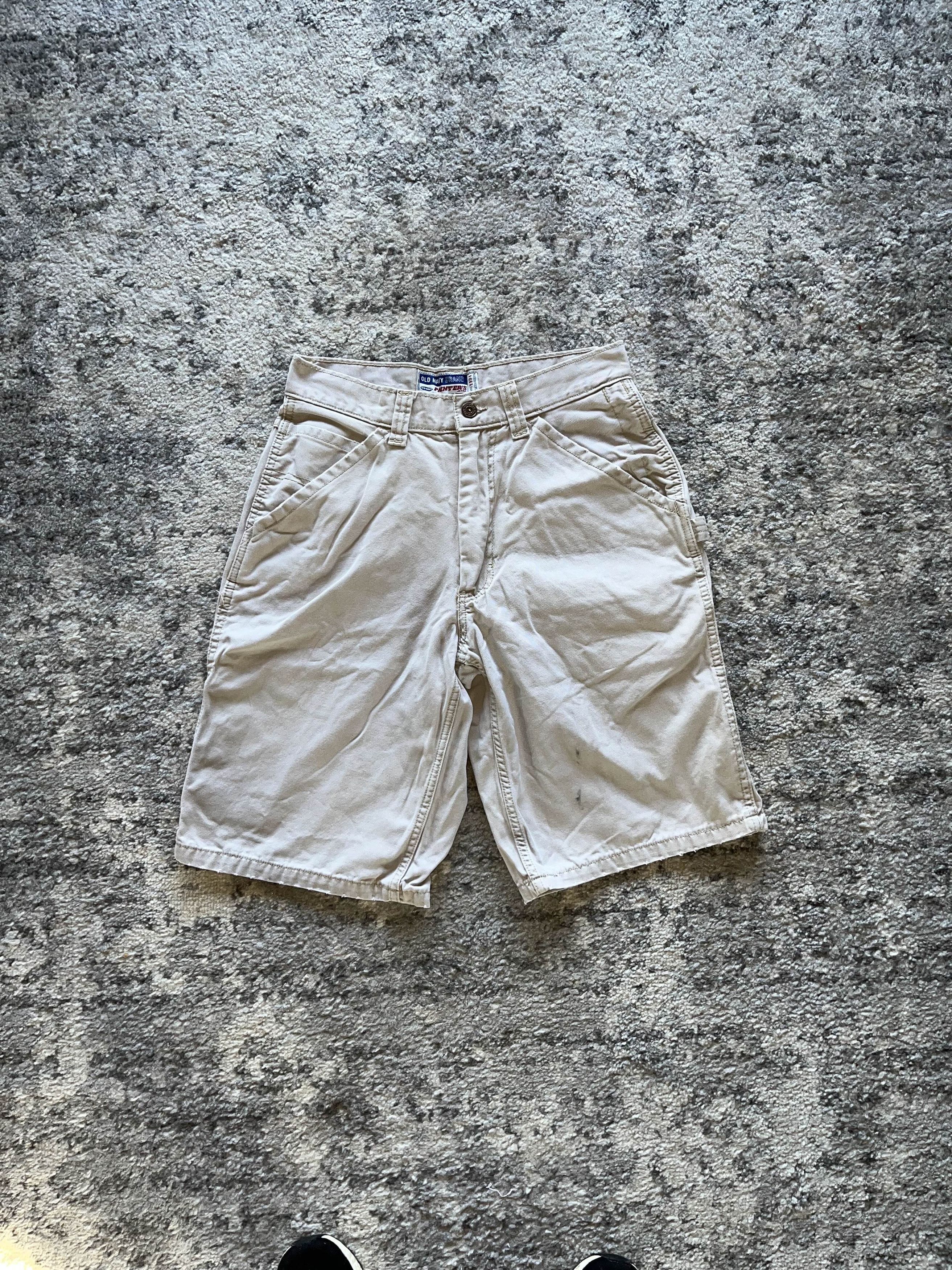 Old Navy Y2K Old Navy Painters Cargo Shorts Size US 26 / EU 42 - 2 Thumbnail