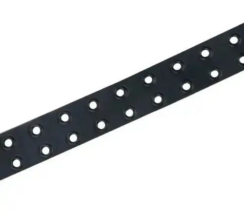 VIBE Black PU Leather Belt Size ONE SIZE - 4 Thumbnail