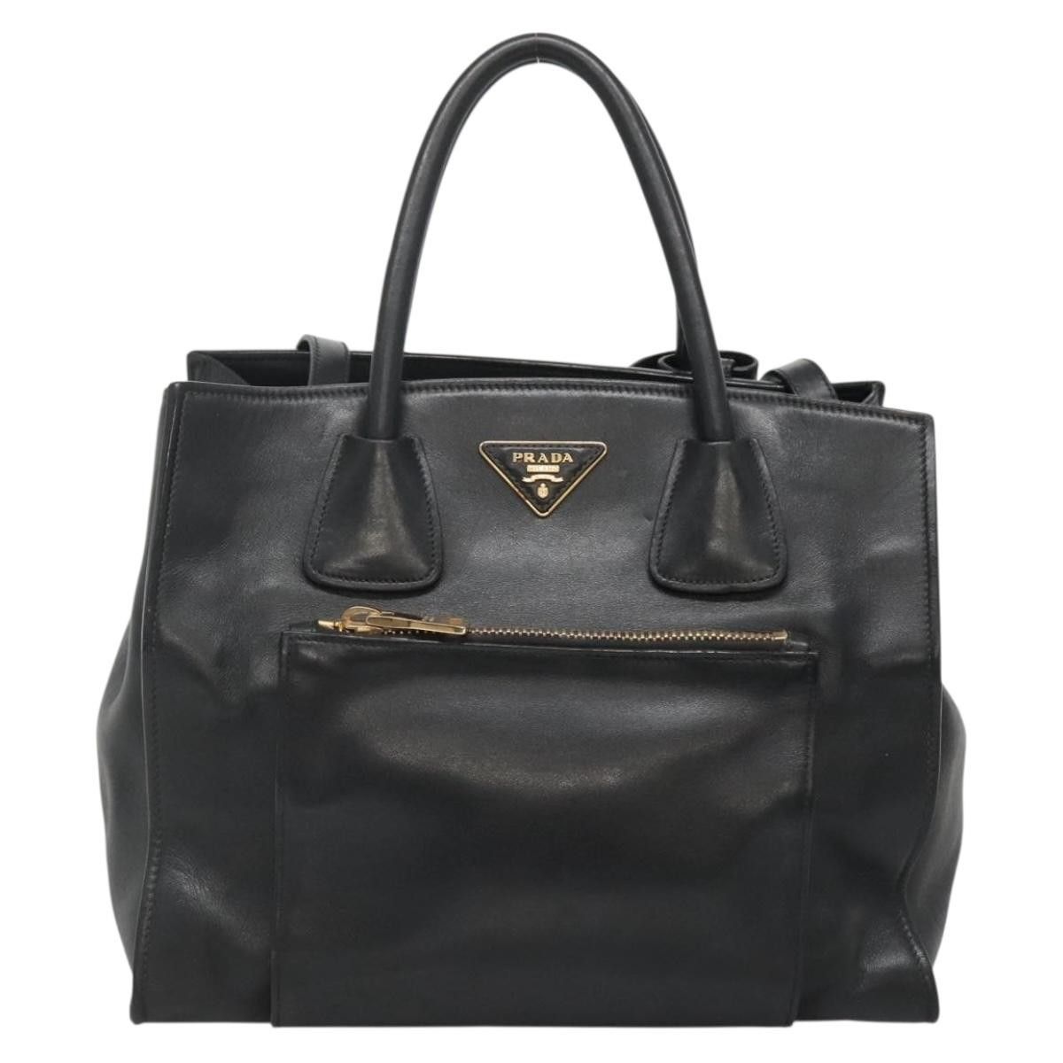 Prada Prada Front Pocket Wing Convertible Tote Vitello Daino Size ONE SIZE - 1 Thumbnail