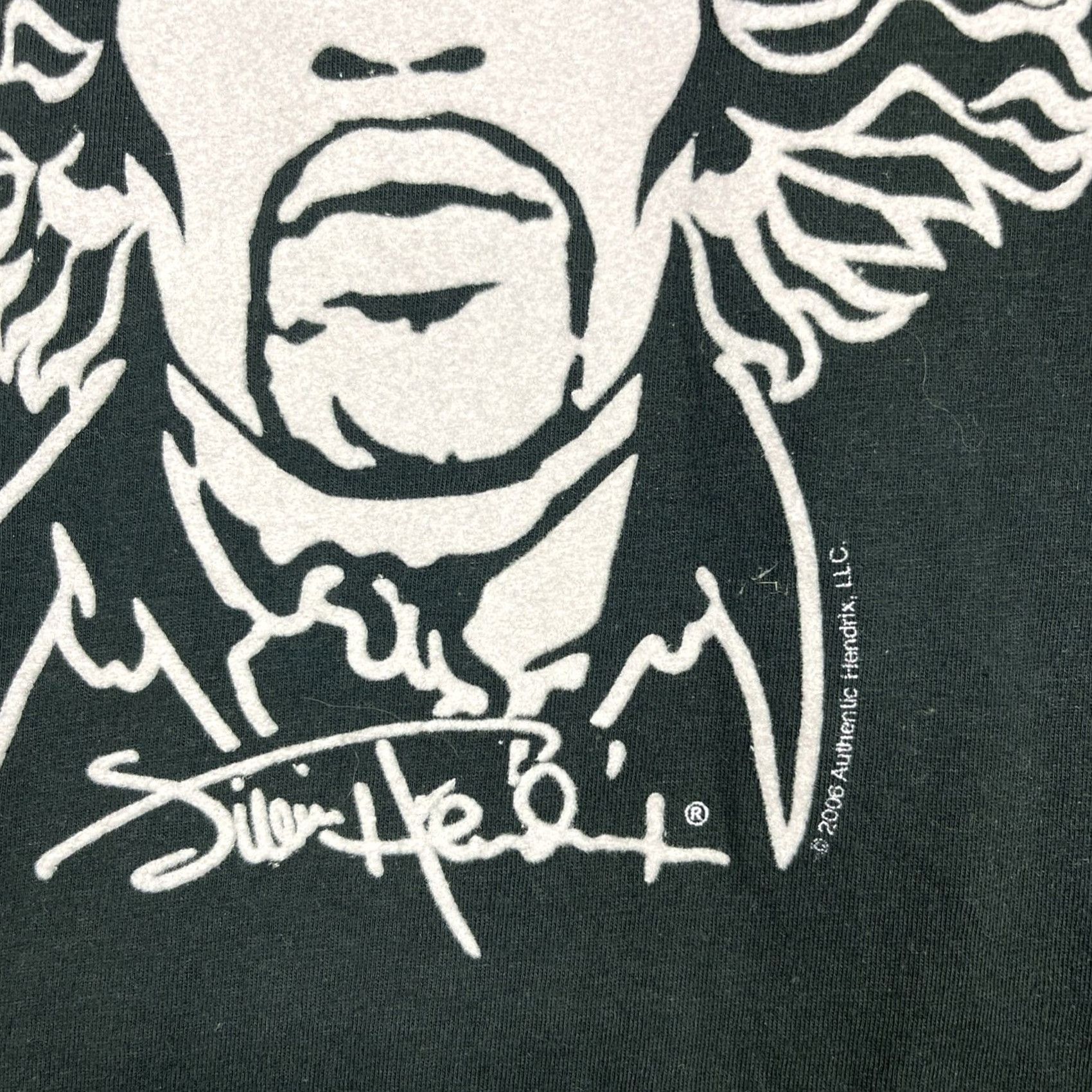 Vintage Jimi Hendrix Shirt Mens Large Black Authentic Band Tee Y2K 2006 Shirt Mens Large Black Hendrix Band Tee 2000s Rock Classic Graphic Print Tee Size US L / EU 52-54 / 3 - 4 Thumbnail