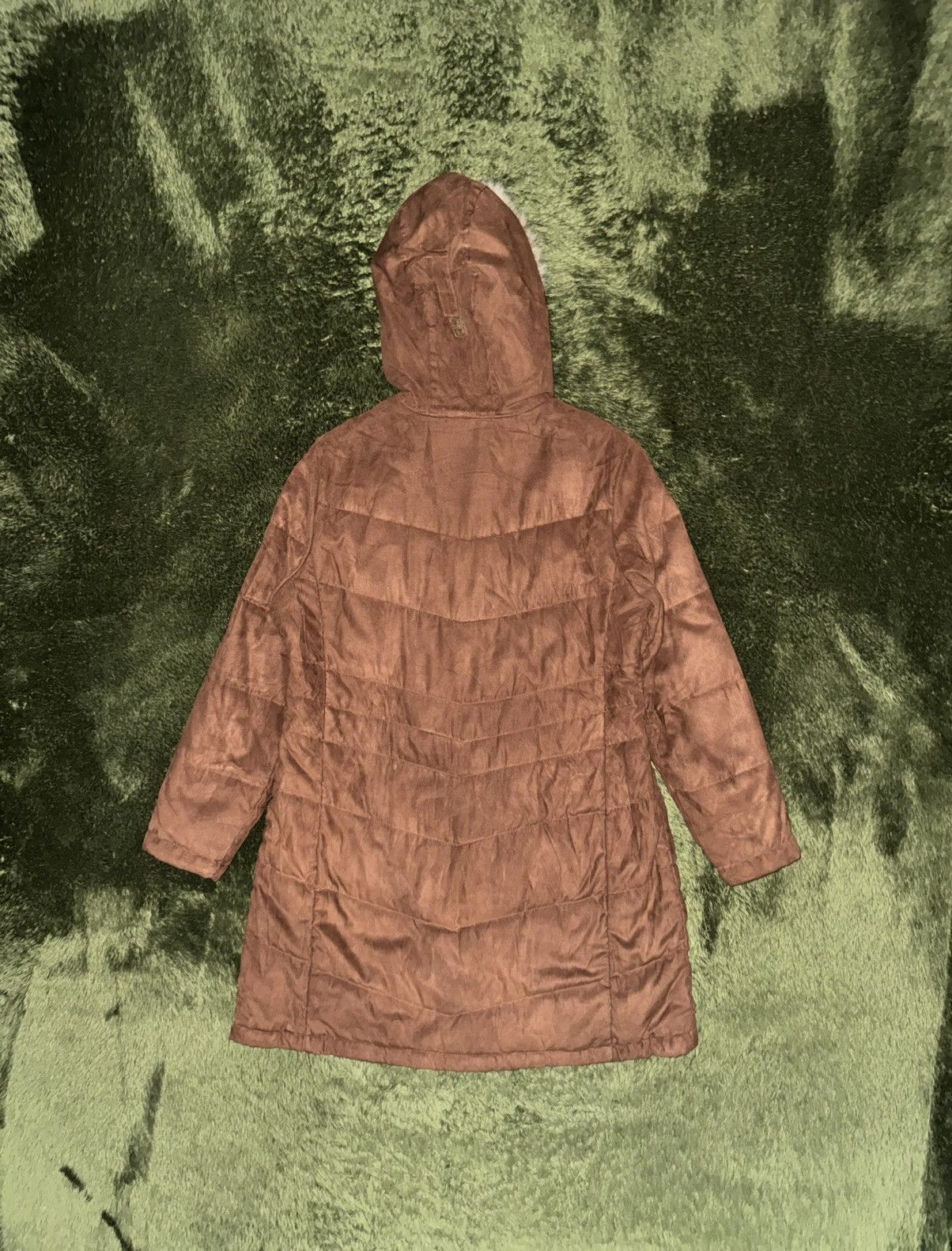 L.L. Bean [L] L.L.Bean Women’s Two-Way Fur Padded Coat Camel Size L / US 10 / IT 46 - 11 Thumbnail