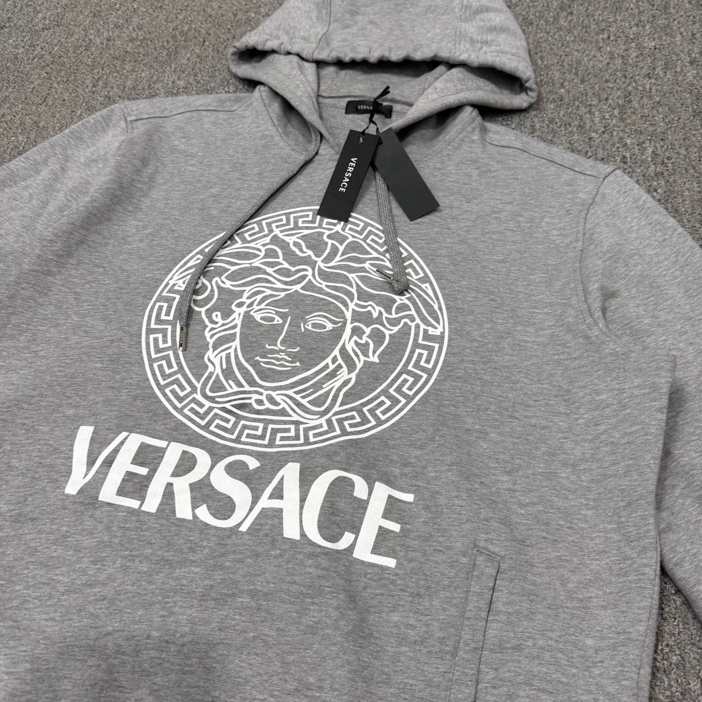 Versace Versace Medusa Gray 2XL Hoodie Size US XXL / EU 58 / 5 - 3 Thumbnail
