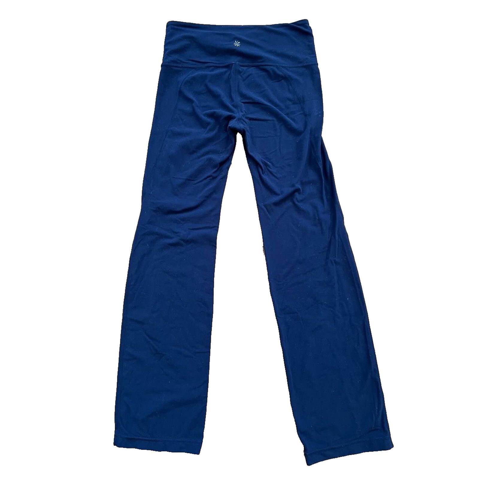 Athleta Athleta Straight Up Blue Flared Leggings Petite Smal A000825 Size 22" - 3 Thumbnail