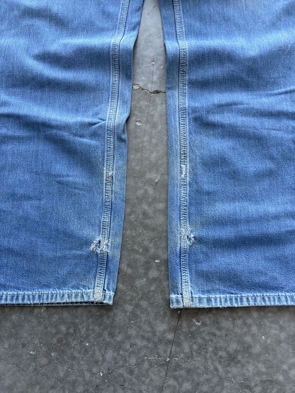 Carhartt Vintage Y2K Carhartt Carpenter Jeans 36x34 Thrashed Faded Size US 36 / EU 52 - 8 Thumbnail