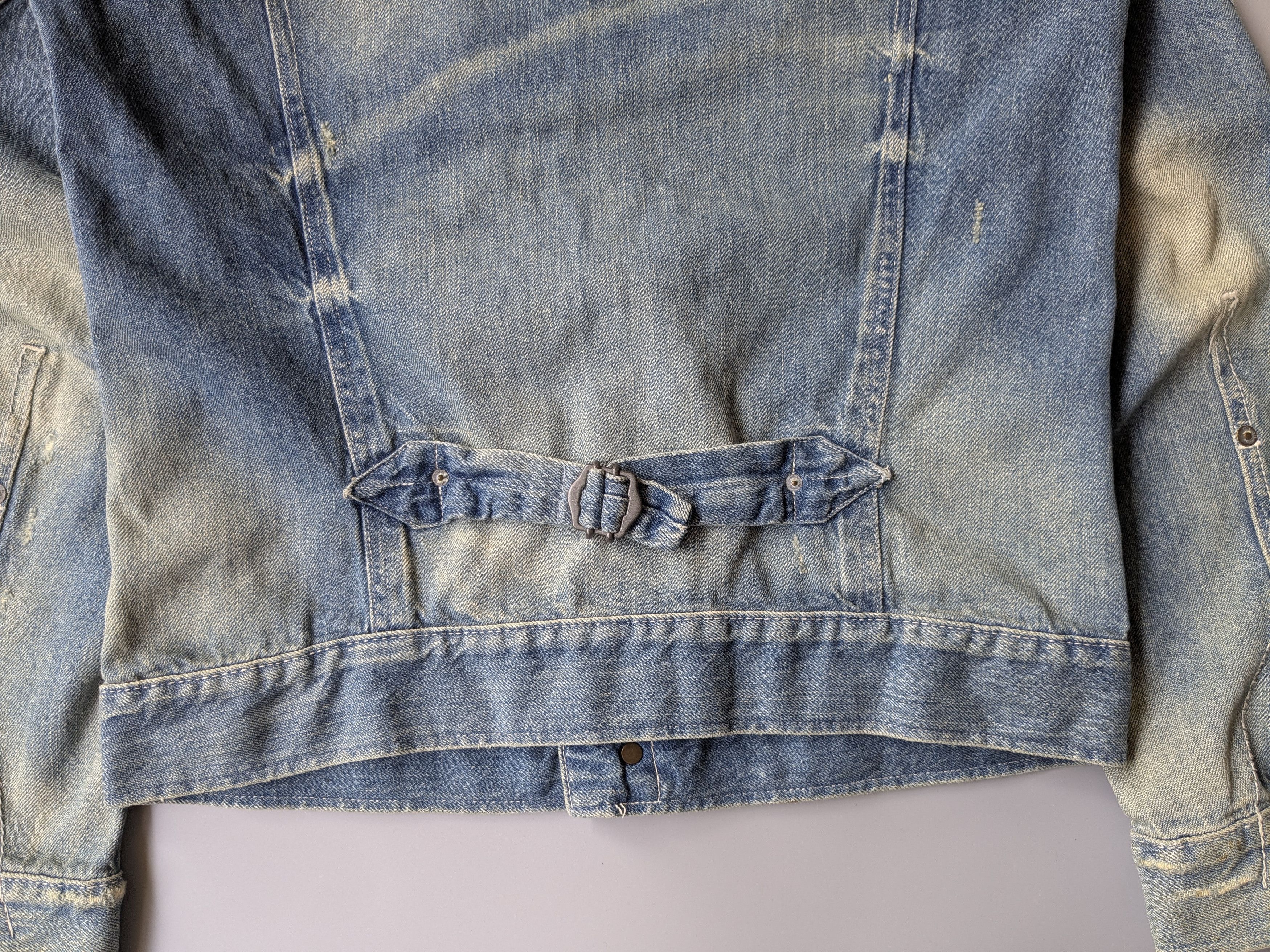 Diesel G Star Raw Type 3 buckle back trucker jeans Size US M / EU 48-50 / 2 - 8 Thumbnail