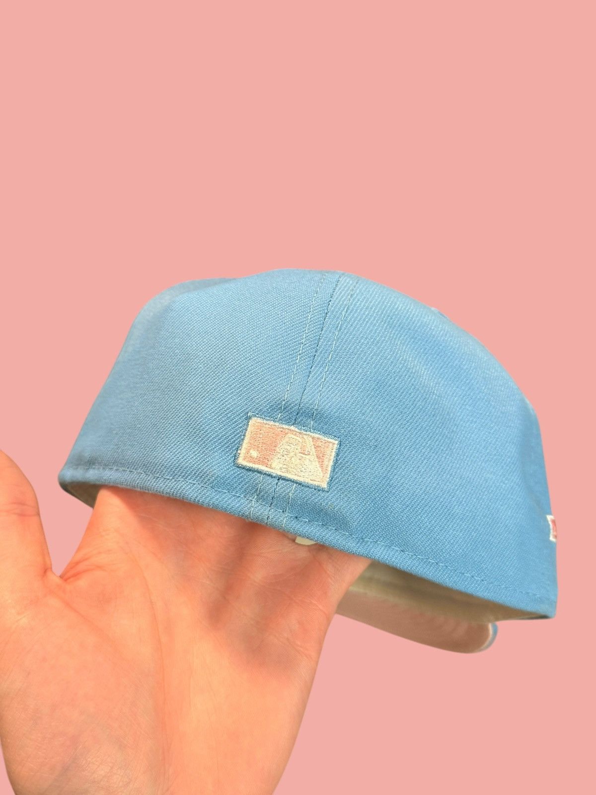 New Era LAST 7 3/8 LA dodgers palm tree fitted PINK bottom Size ONE SIZE - 4 Thumbnail