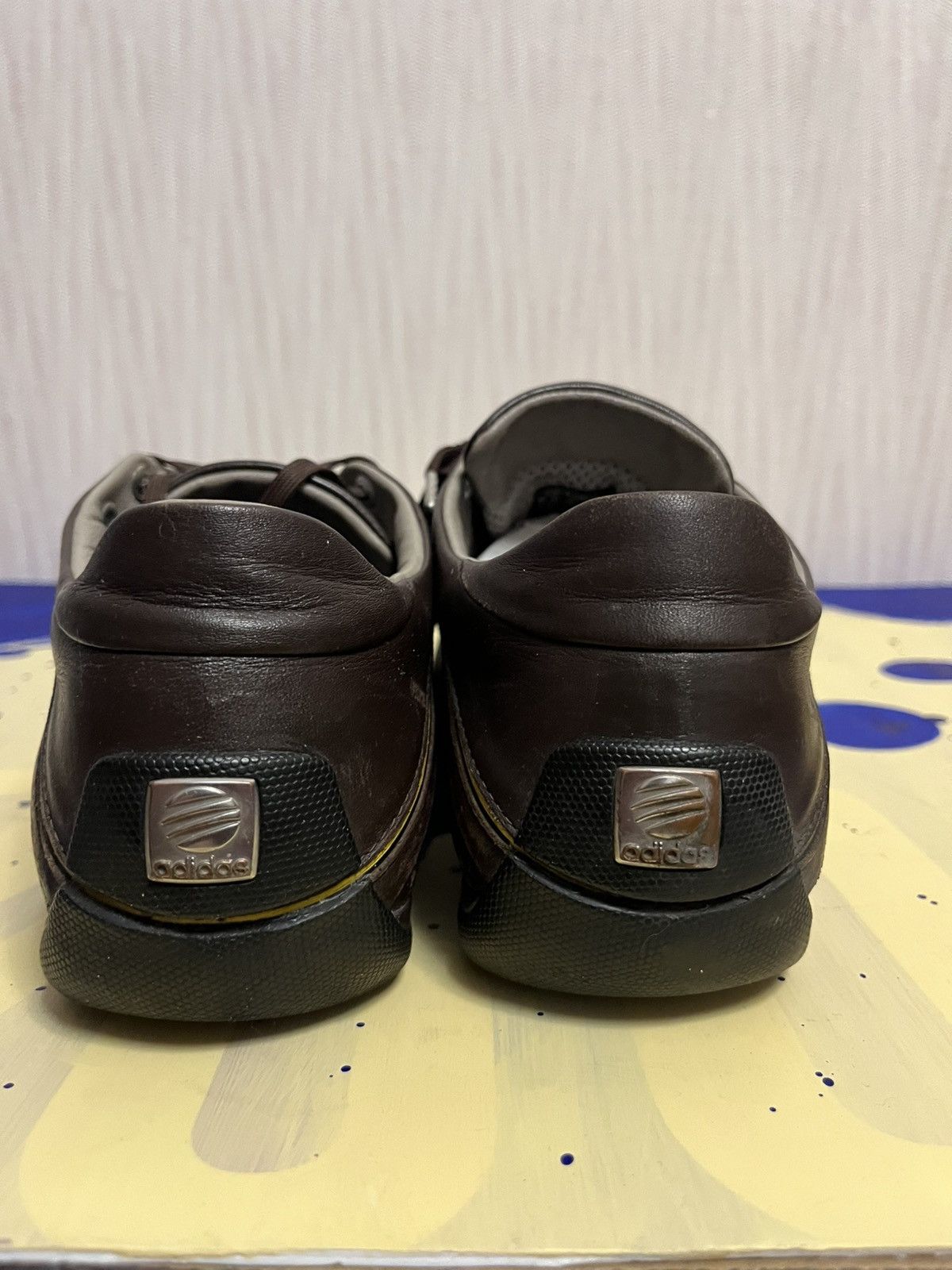 Adidas × Porsche Design VINTAGE race porsche design low pro leather sneakers Size US 7.5 / EU 40-41 - 6 Thumbnail