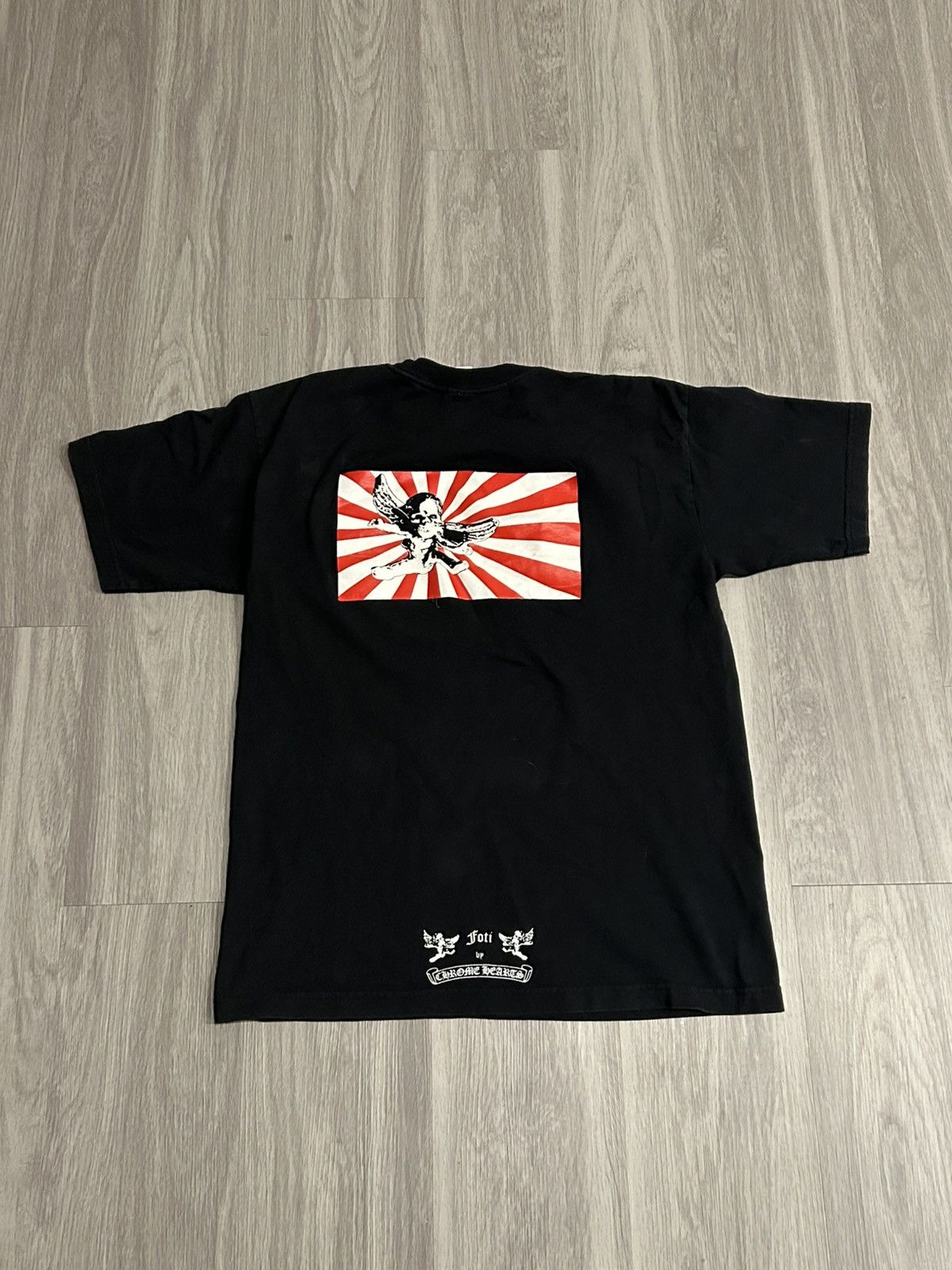 Chrome Hearts VINTAGE CHROME HEARTS X FOTI TEE | Grailed