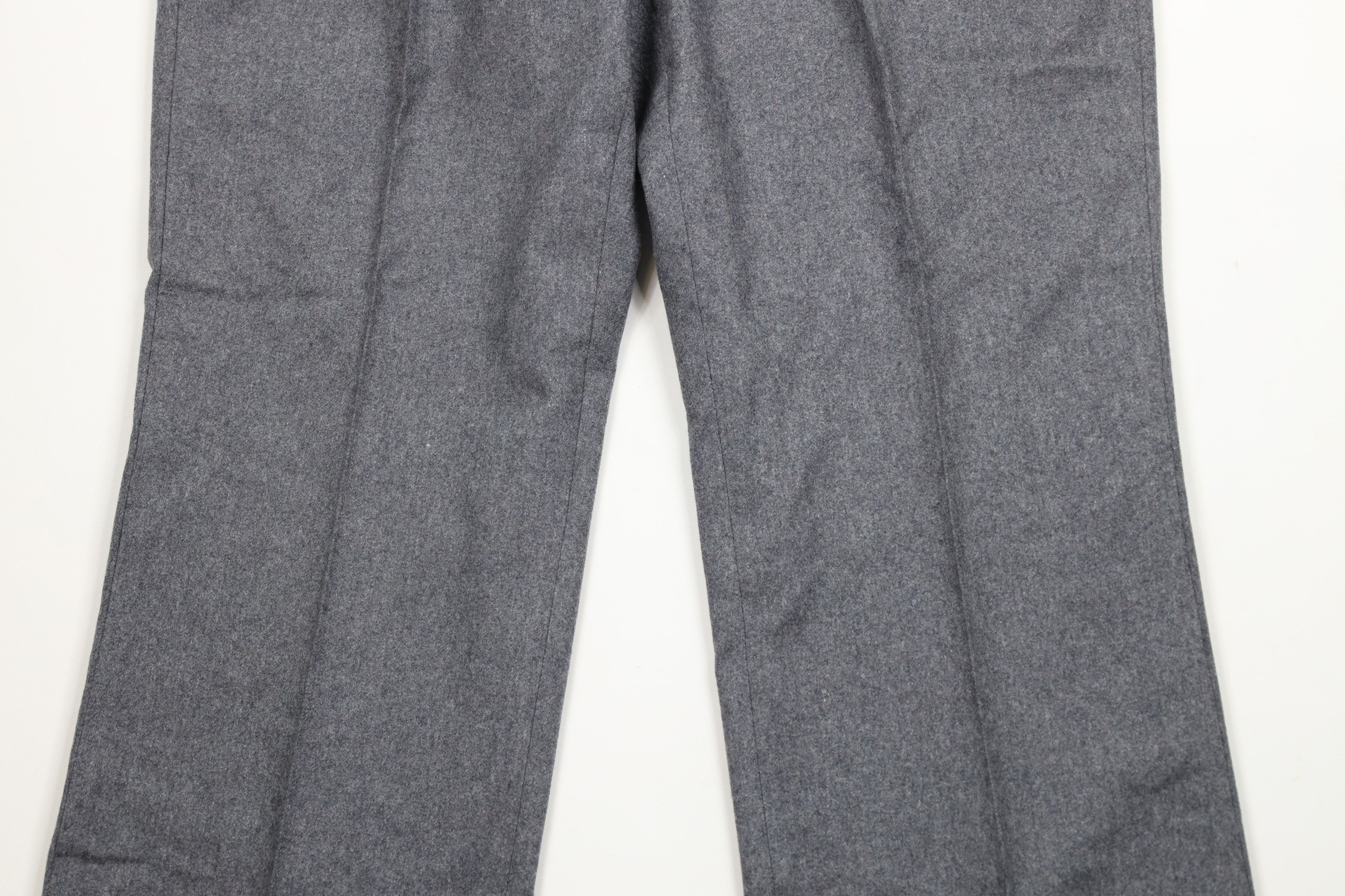 Vintage Vintage 70s Streetwear Heavyweight Wool Bell Bottoms Pants Size US 38 / EU 54 - 3 Thumbnail