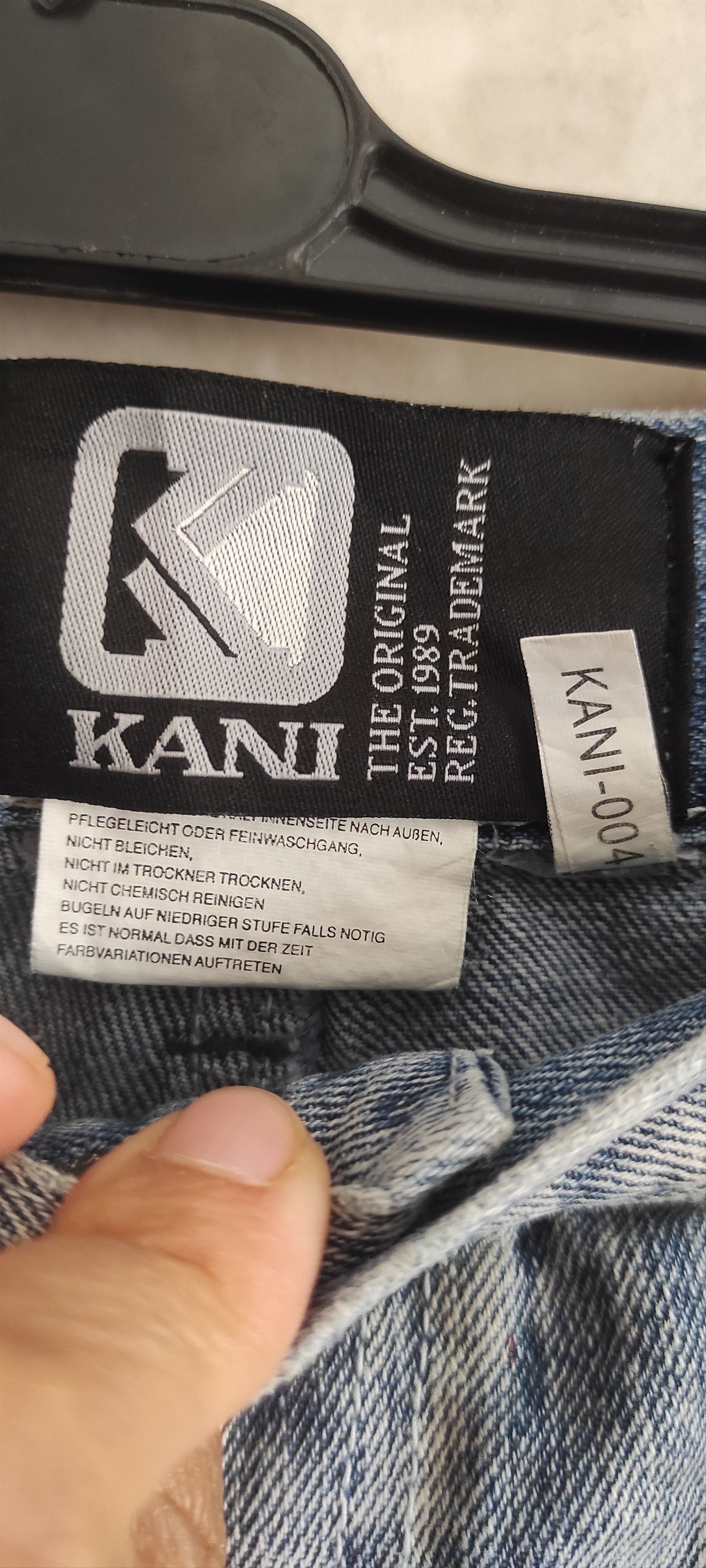 Karl Kani KARL KANI Hip Hop Baggy Denim Shorts Jeans 90s Size 38 Size US 38 / EU 54 - 10 Thumbnail