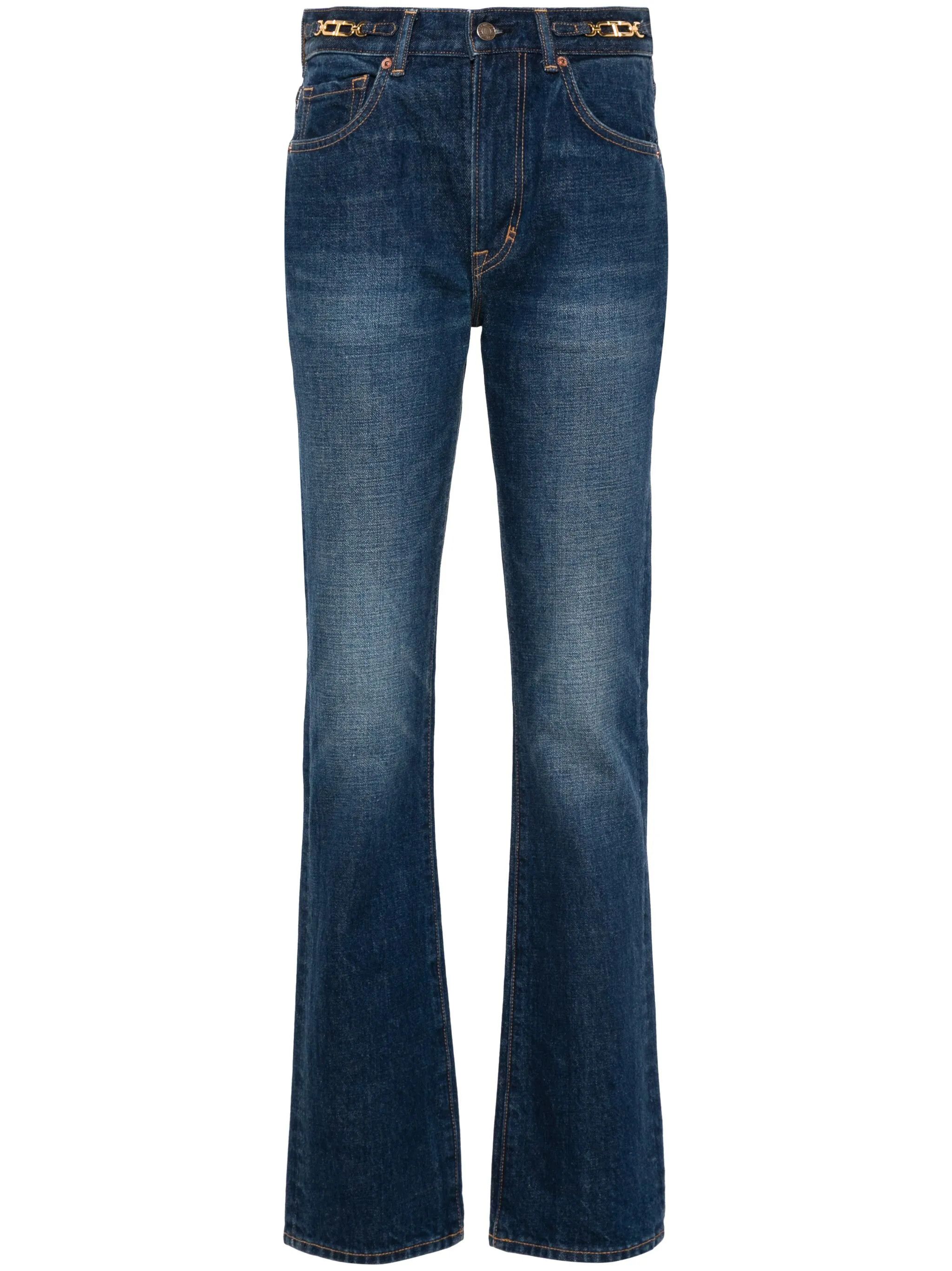Tom Ford o1w1db10525 PAD116 Straight-Leg Jeans in Blue Size 34" / US 12 / IT 48 - 1 Thumbnail