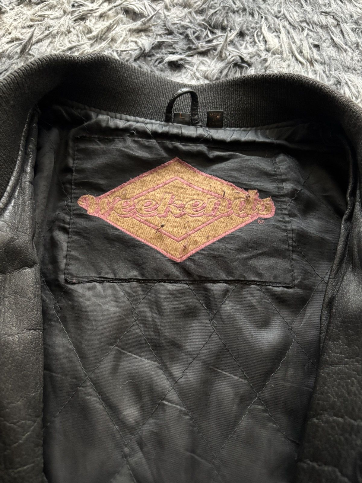 Other Vintage Weekends Bomber Jacket Size US L / EU 52-54 / 3 - 3 Thumbnail