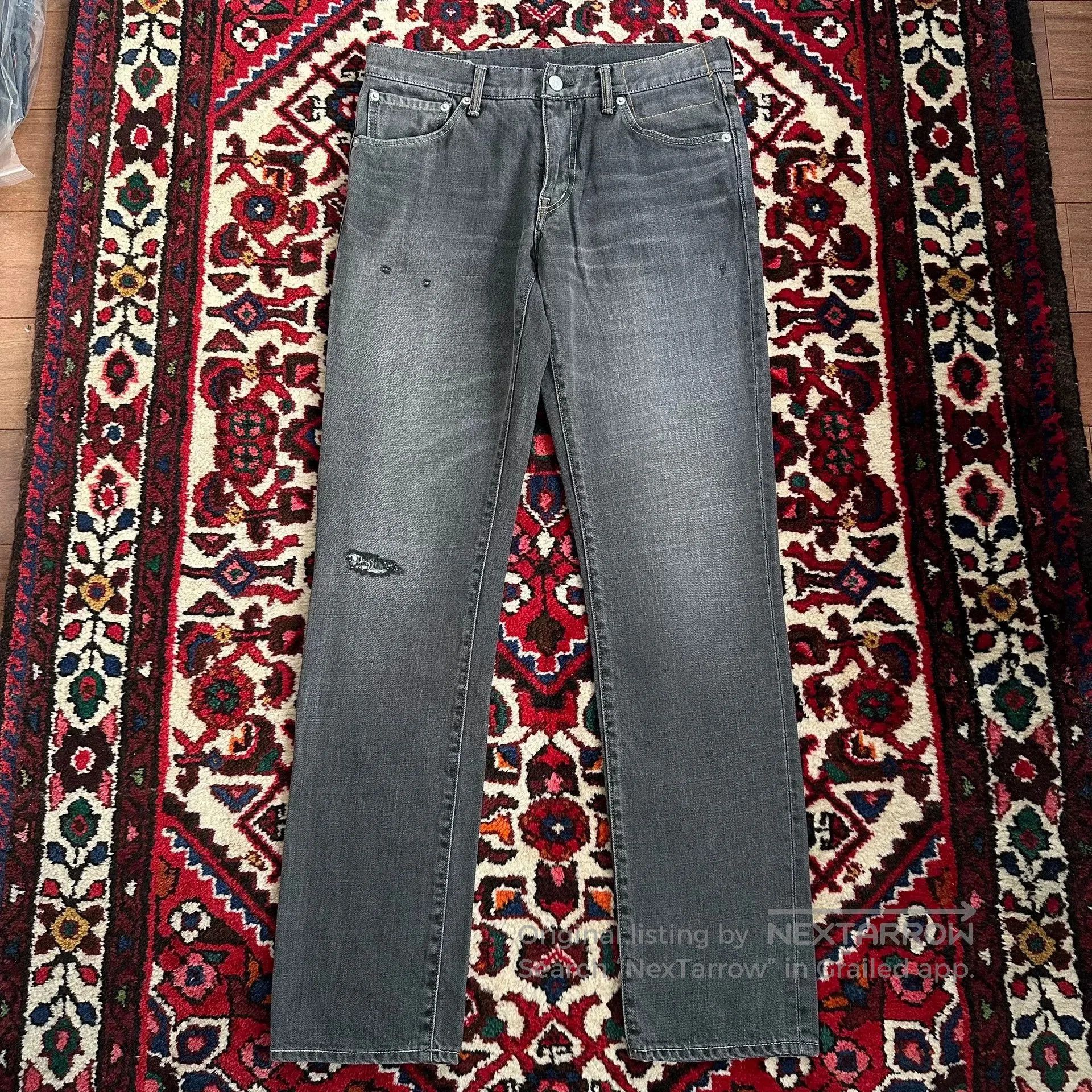 Levi's Black Denim Jeans from visvim and Levis. Size US 32 / EU 48 - 1 Thumbnail
