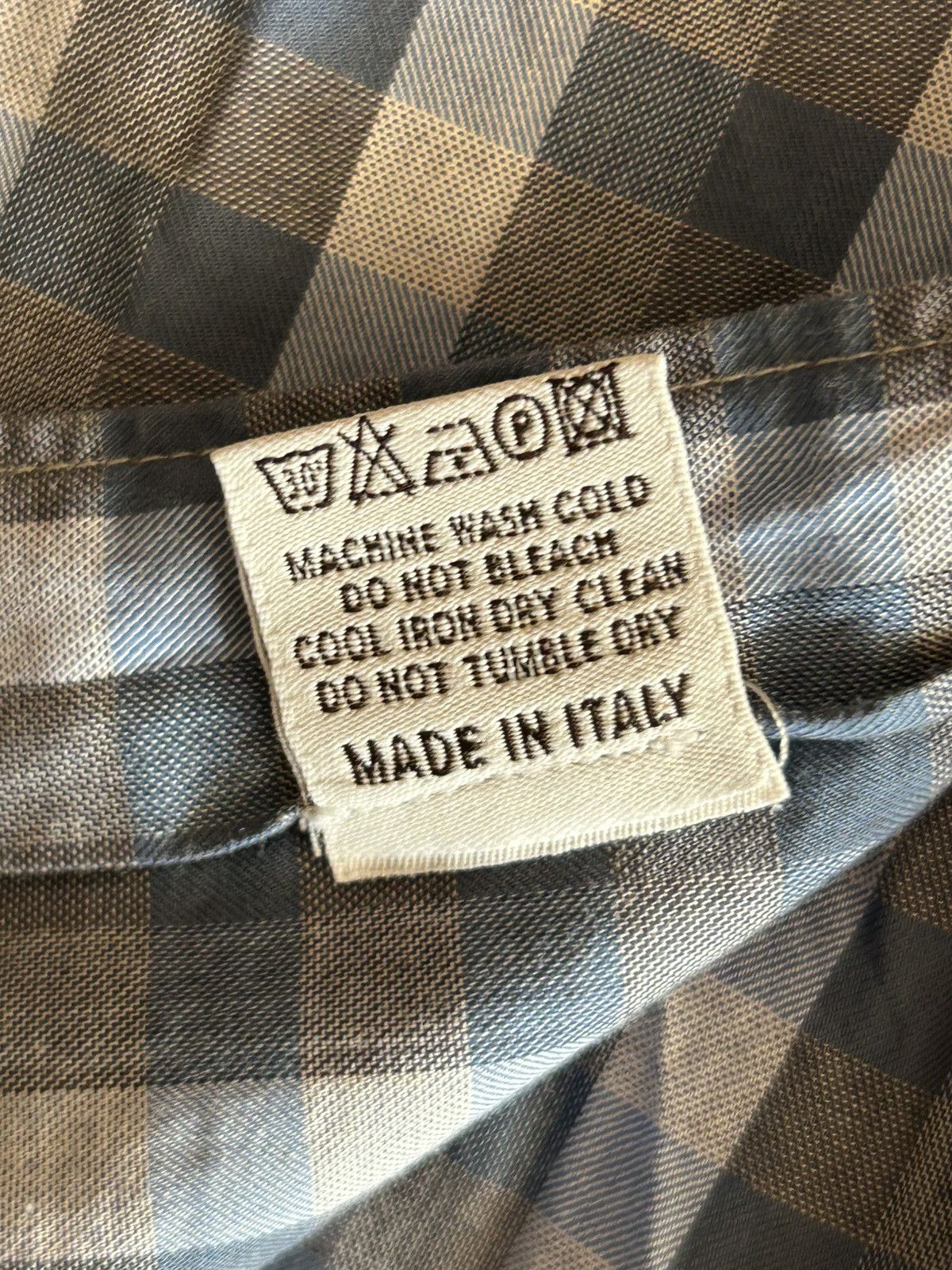 Canali Canali Men’s M Check Casual Shirt Made in Italy Unworn Size US M / EU 48-50 / 2 - 8 Thumbnail