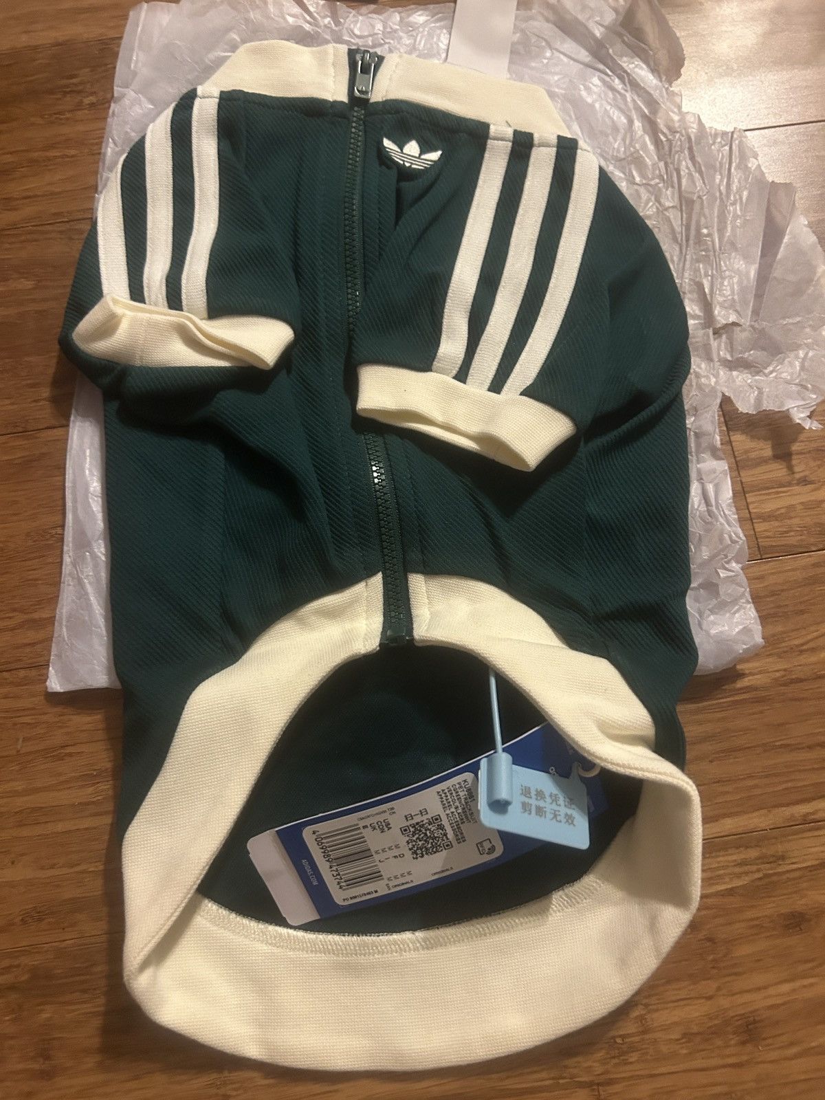 Adidas Adidas Originals Pet Tracksuit Zip-Up Jacket Dogs KU6861 Size ONE SIZE - 2 Thumbnail