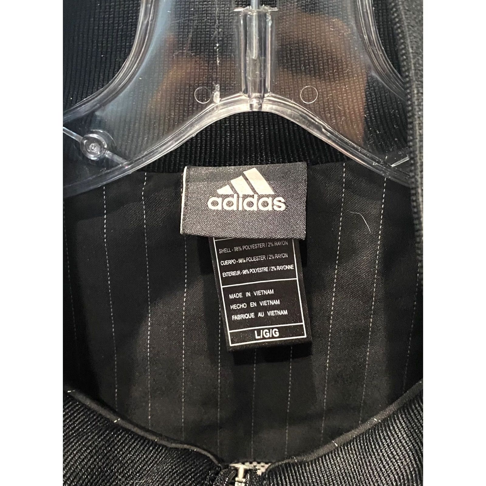 Adidas Adidas NBA All Star 2007 Vegas Lined Zippered Track Jacket Large L Mens Jacket Size US L / EU 52-54 / 3 - 3 Thumbnail