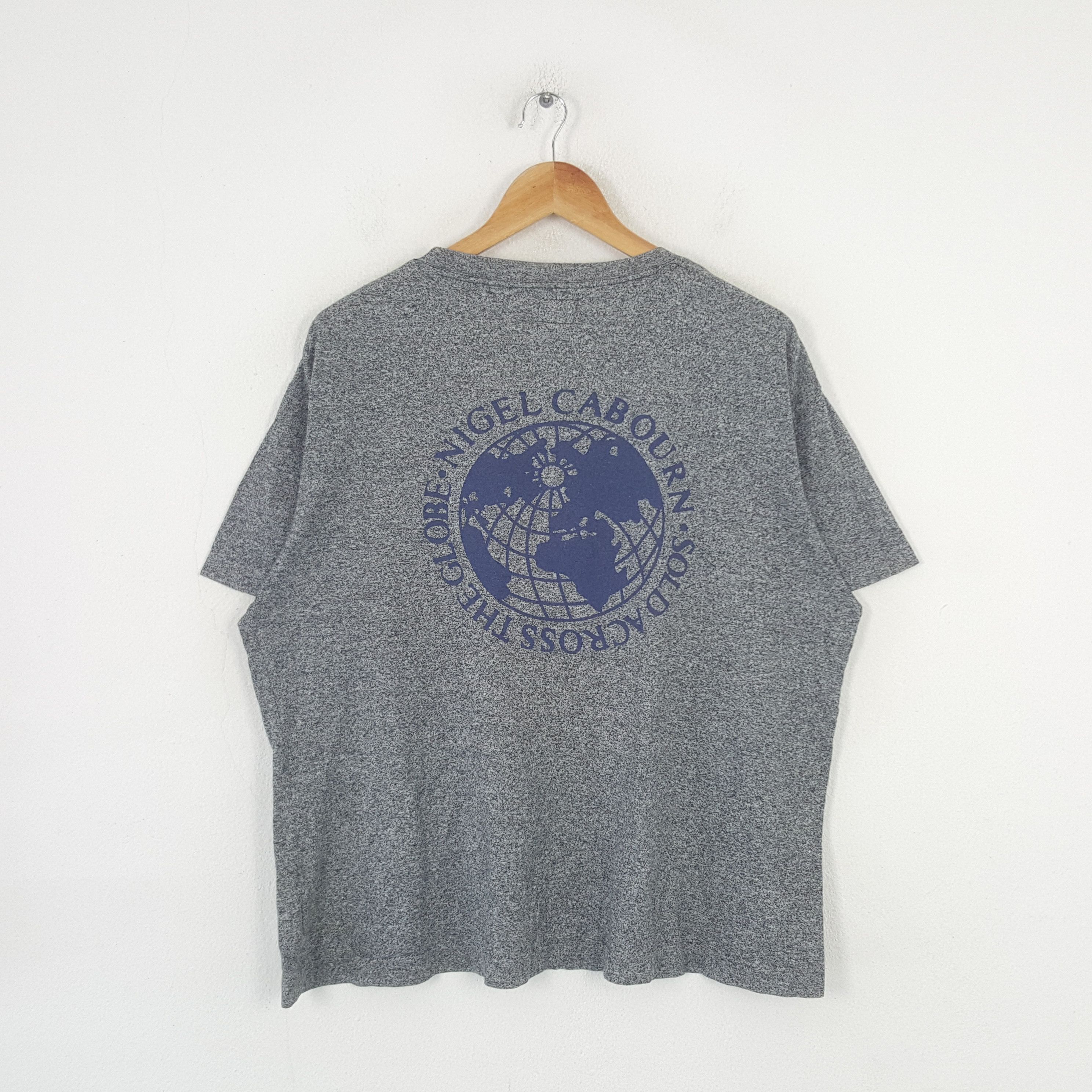 Nigel Cabourn × Vintage Vintage Nigel Cabourn Fashion Promo Tshirt C285N47 Size US XL / EU 56 / 4 - 2 Thumbnail