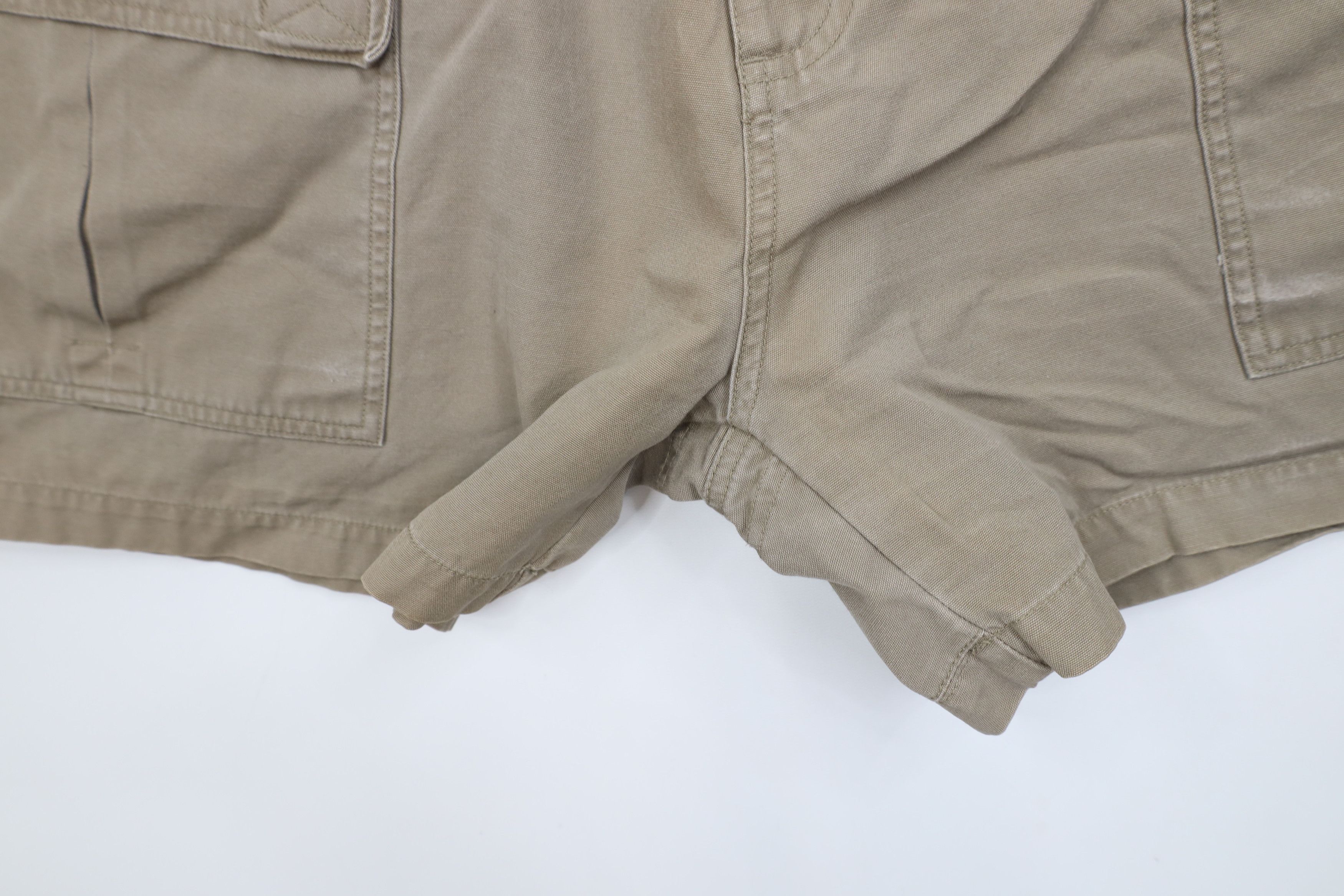 Cabelas Vintage Cabelas Knee Trekking Hiking Cargo Shorts Beige Size US 44 / EU 60 - 5 Thumbnail