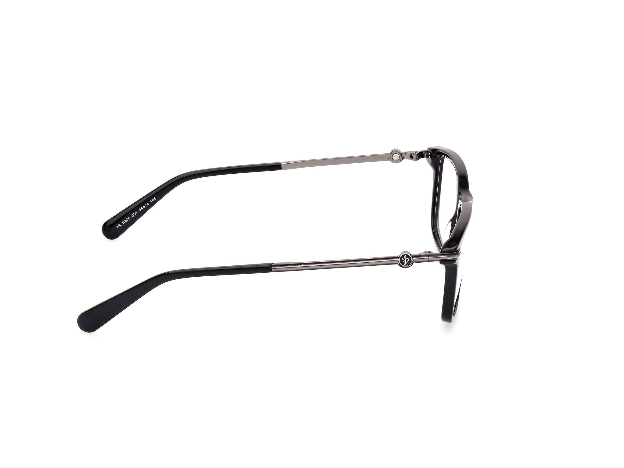 Moncler o1y0225 Size : OS / 54 mm Eyeglass Frame in Black Size ONE SIZE - 7 Thumbnail